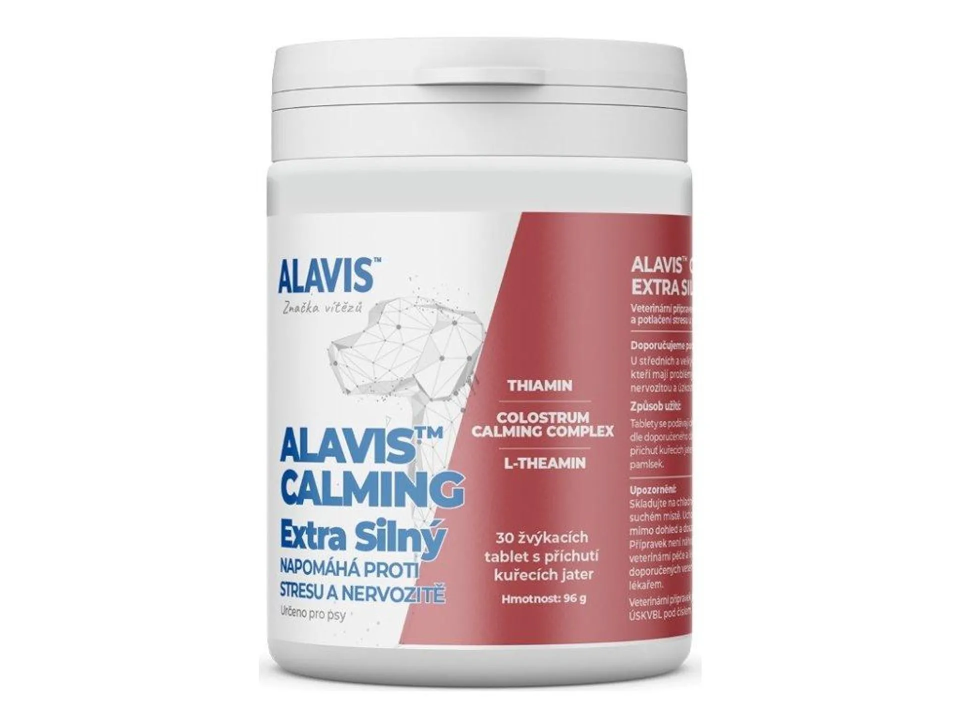 Alavis Calming Extra silný 30tbl.