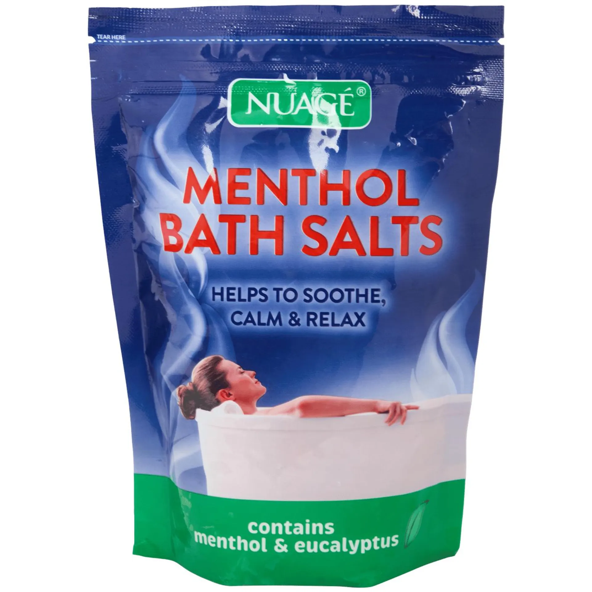 Koupelová sůl Nuagé Menthol & Eucalyptus