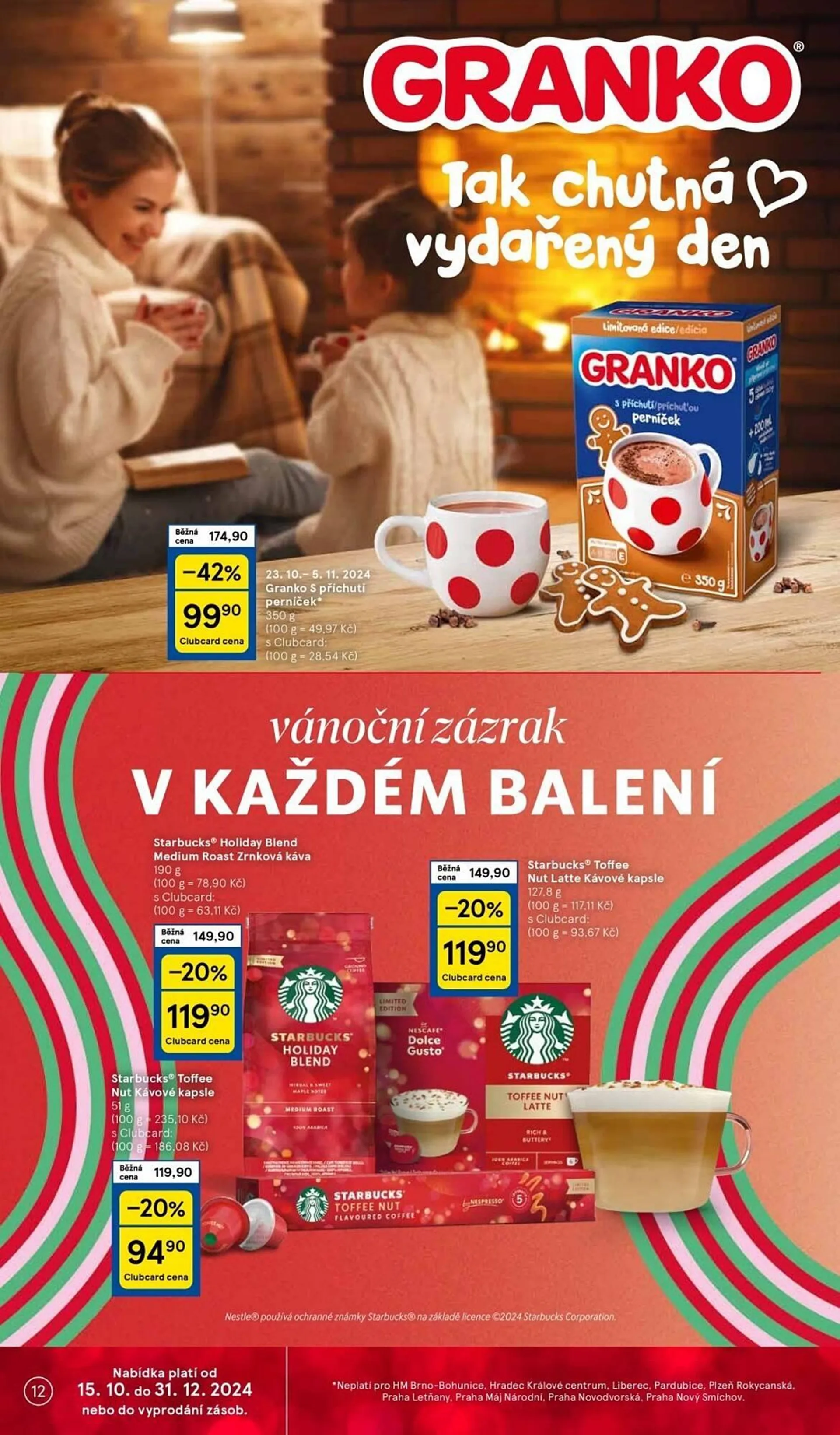 Tesco leták - 30. října 5. listopadu 2024 - Page 12