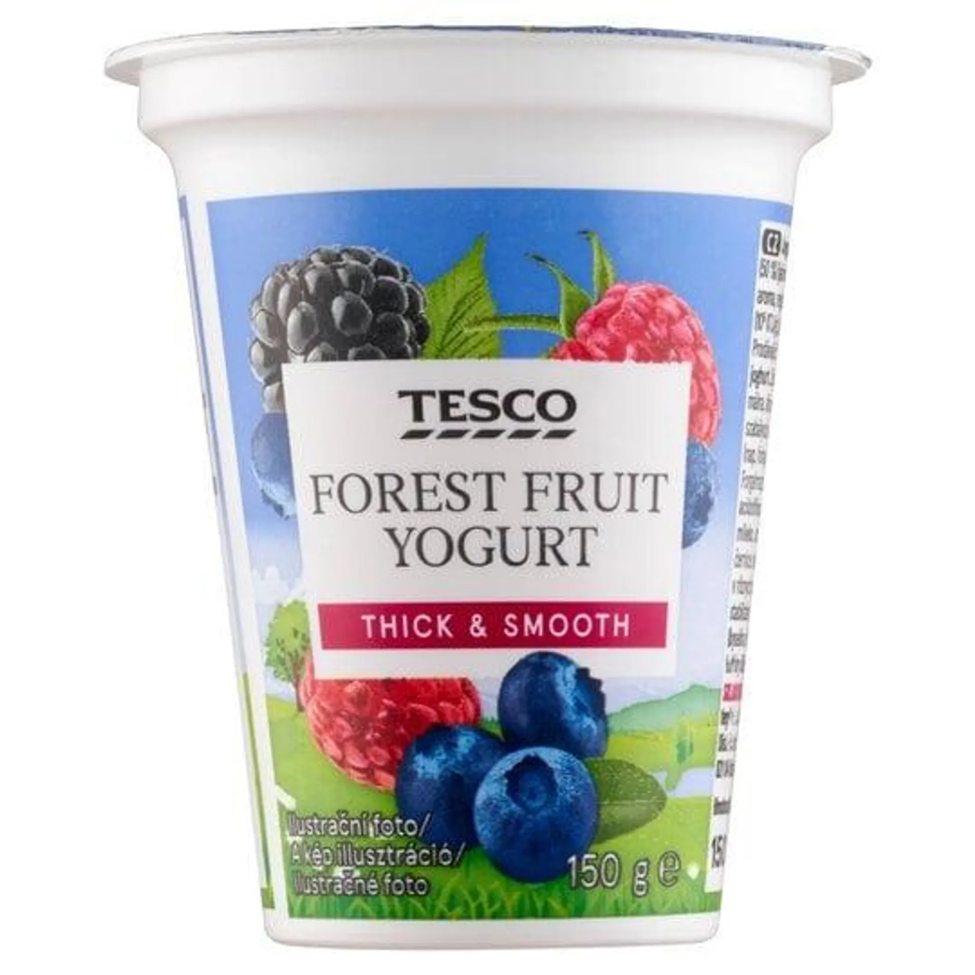 Tesco Jogurt s lesním ovocem 150g