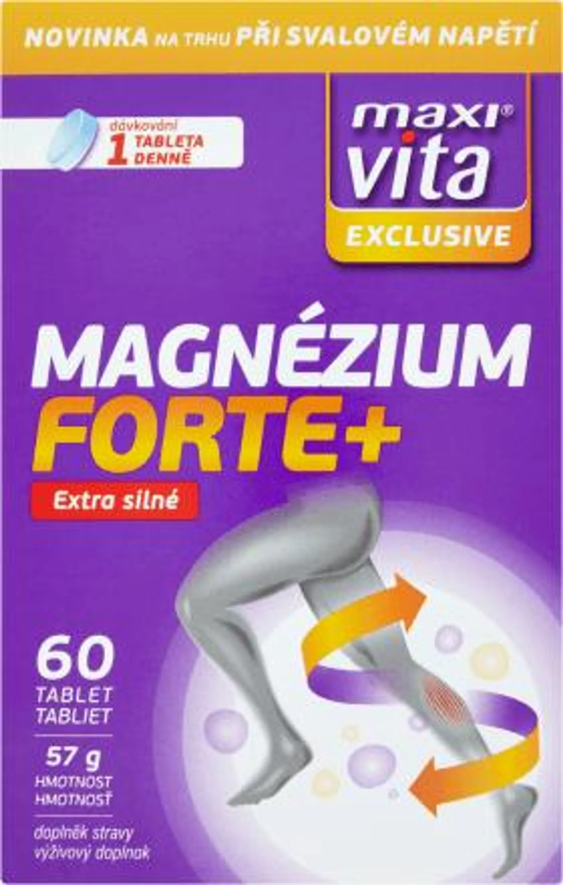Exclusive Magnézium Forte+, 60 ks