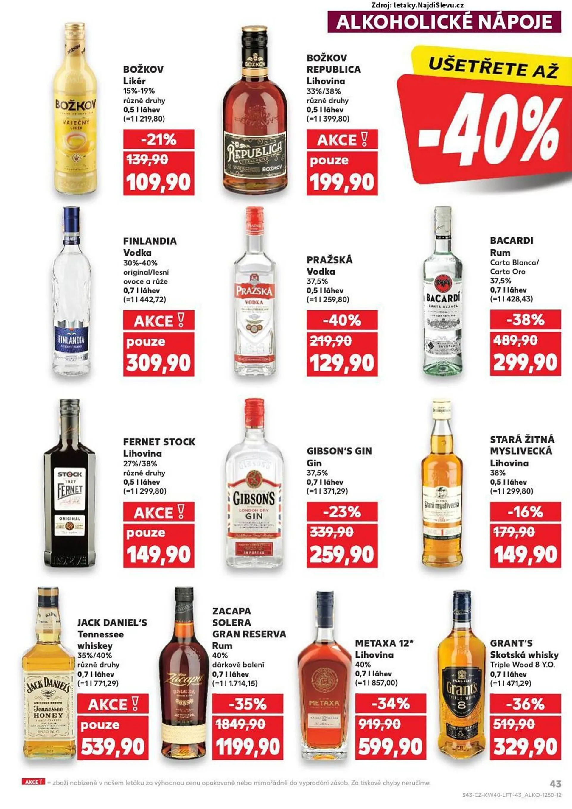 Kaufland leták - 2. října 8. října 2024 - Page 43