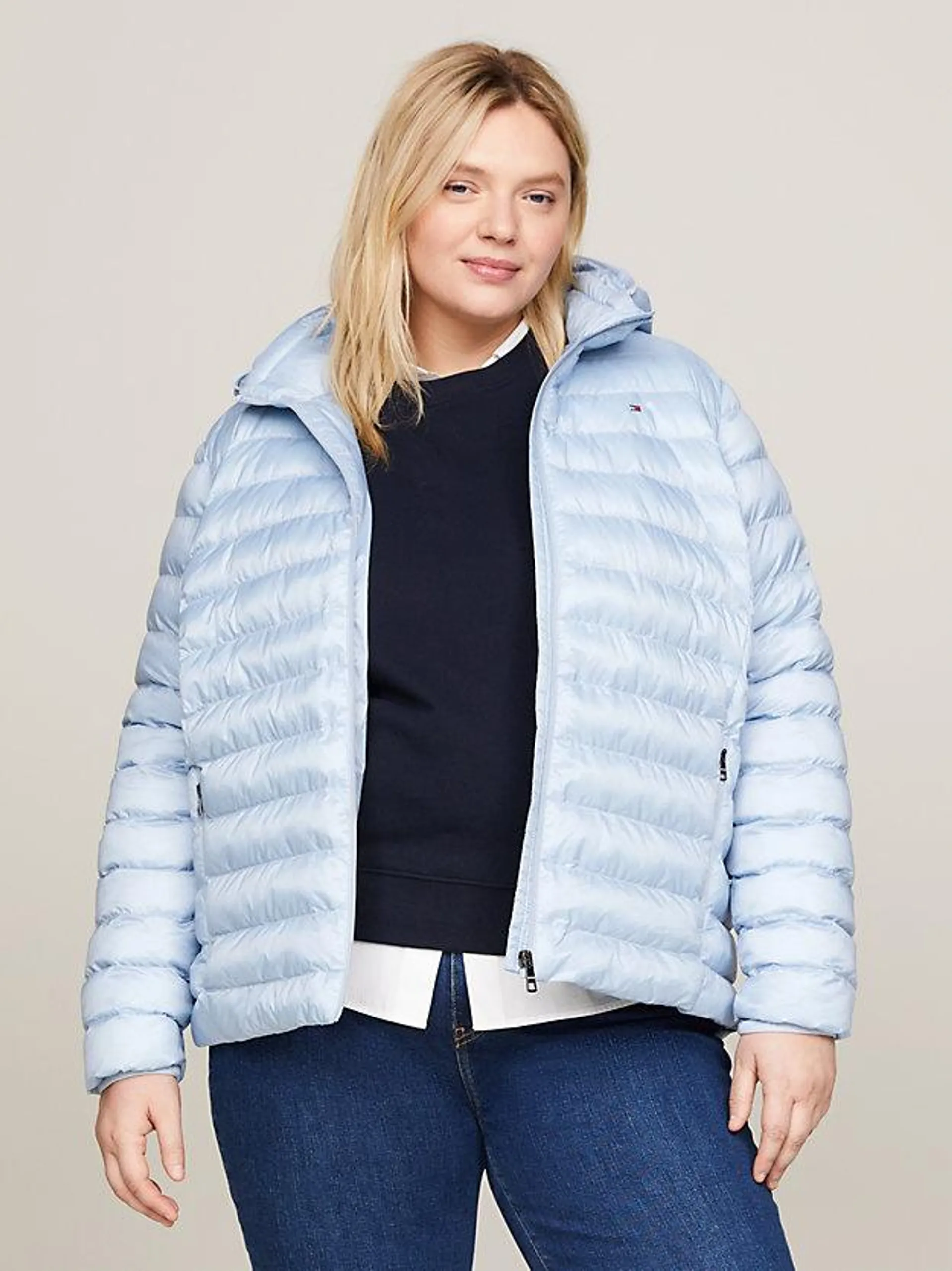 Curve Global Stripe Padded Jacket