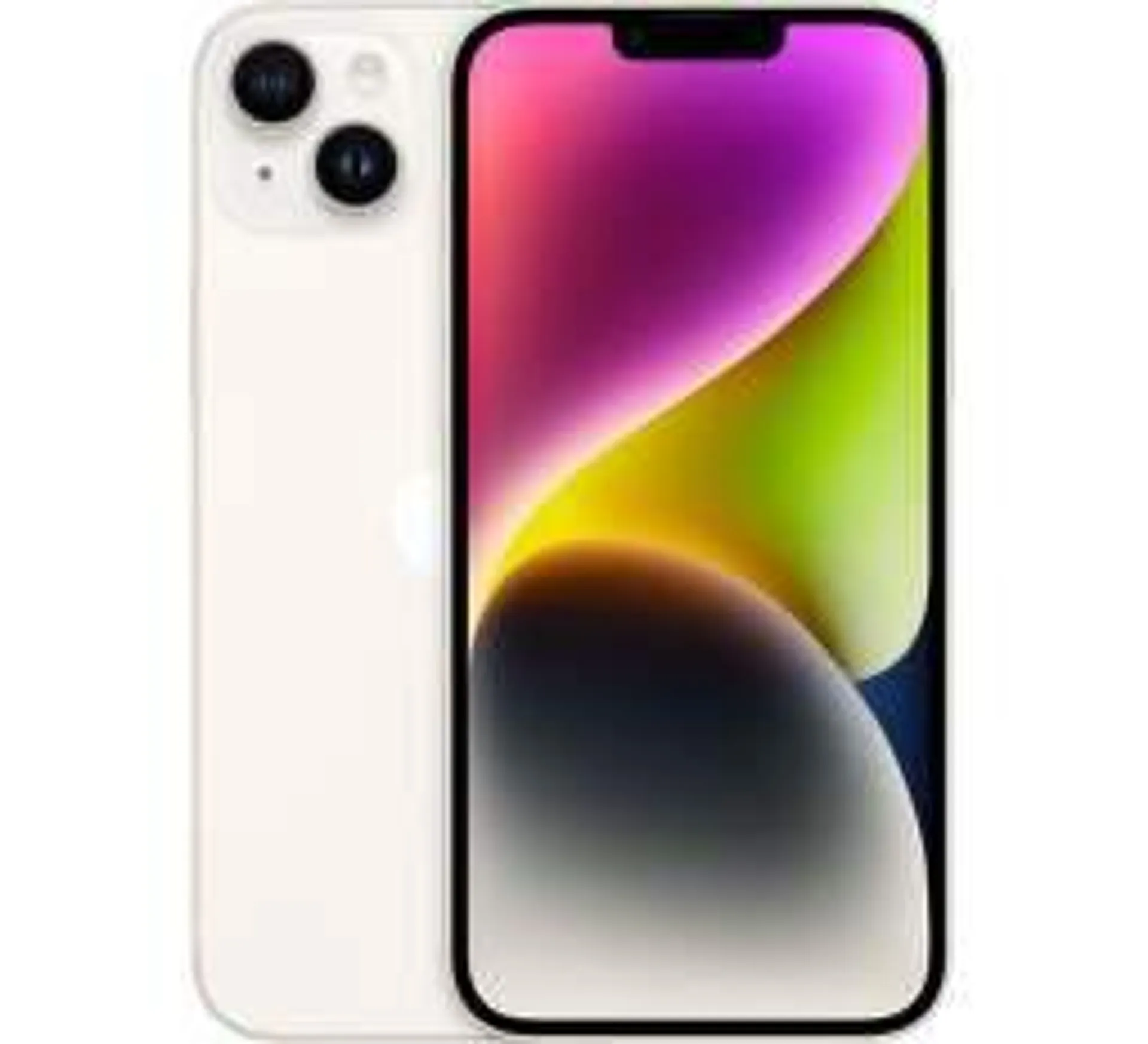 Apple iPhone 14 Plus 128 GB Starlight bílý