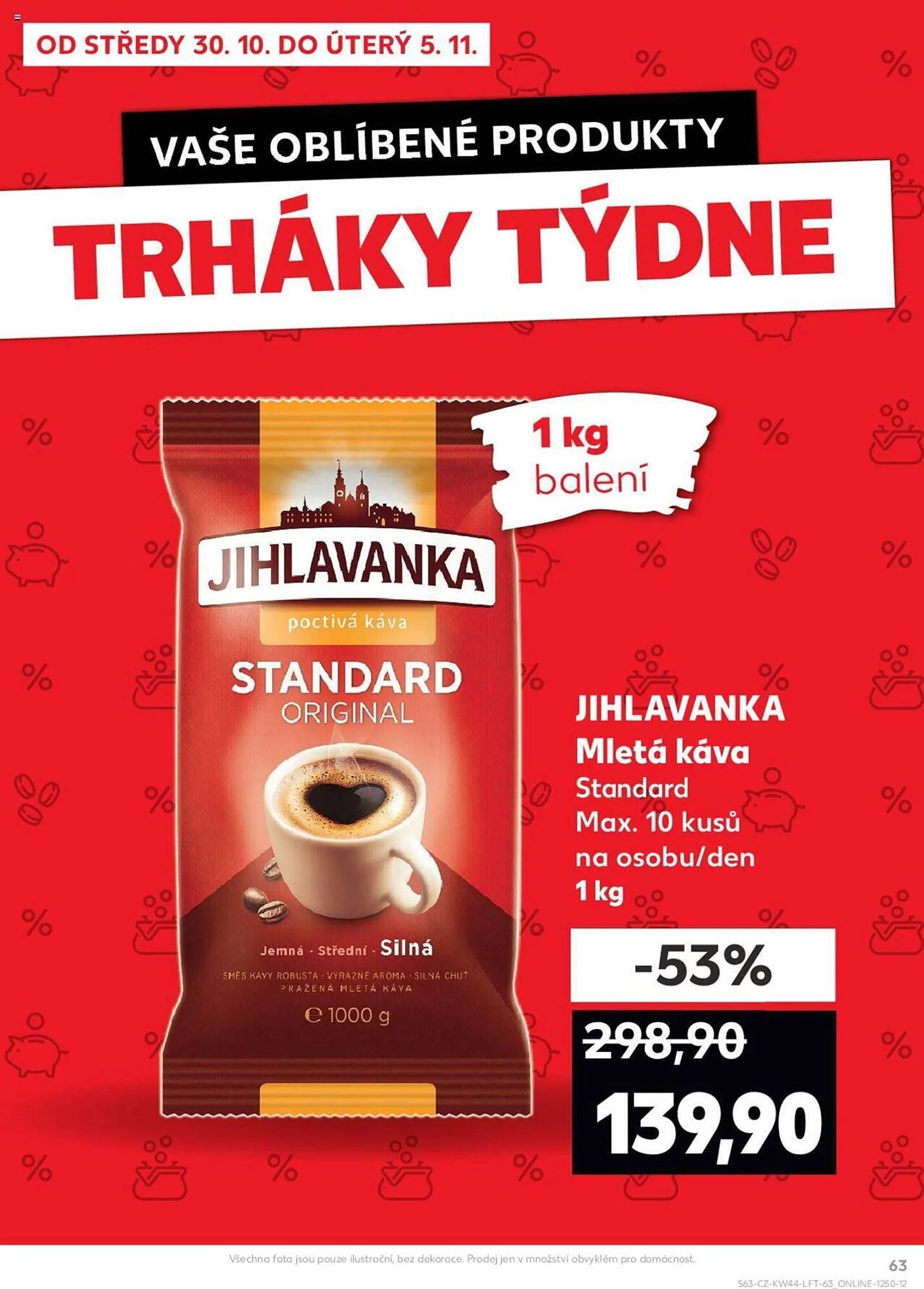 Kaufland leták - 30. října 5. listopadu 2024 - Page 63