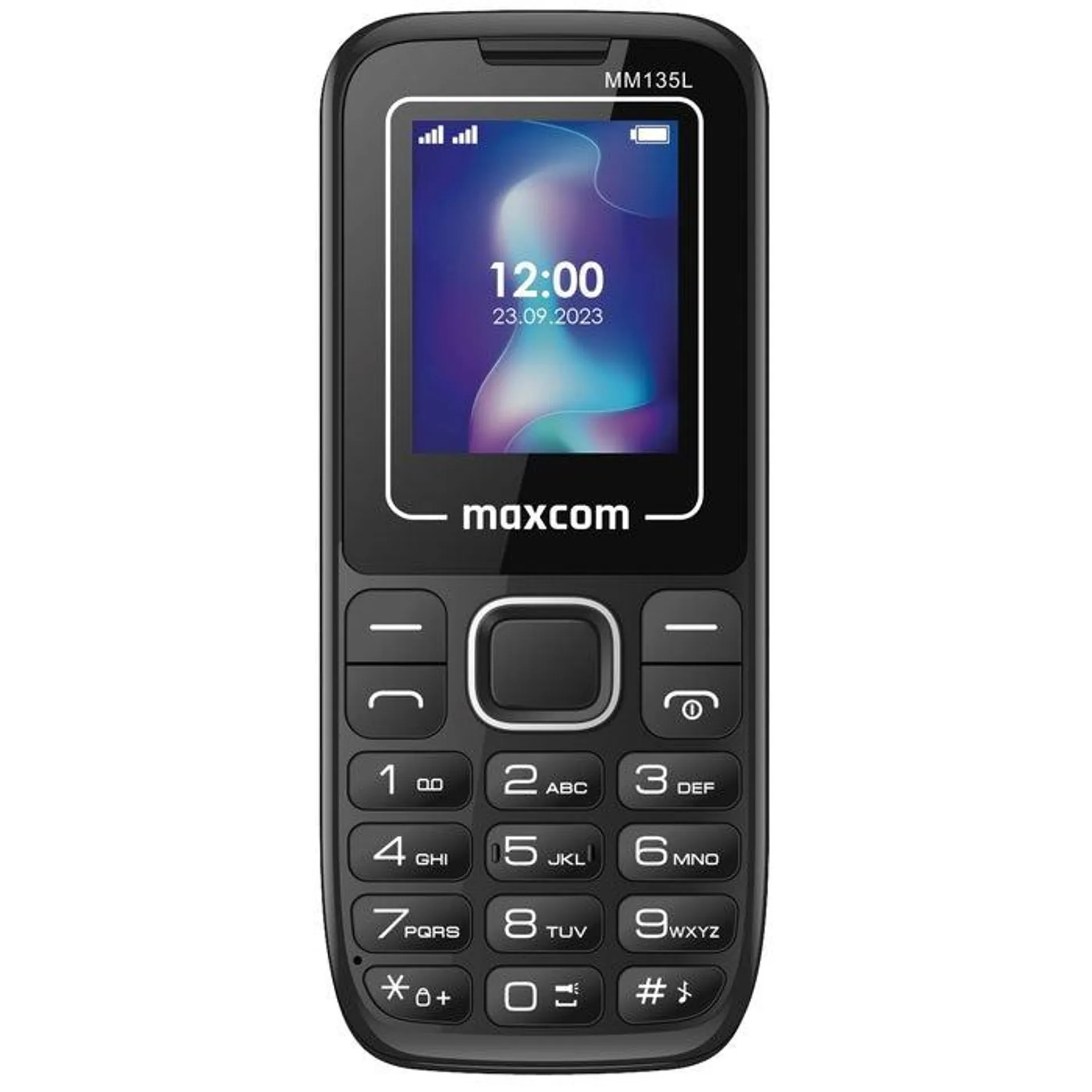 Mobilní telefon MAXCOM Classic MM135L, modrý POŠKOZENÝ OBAL