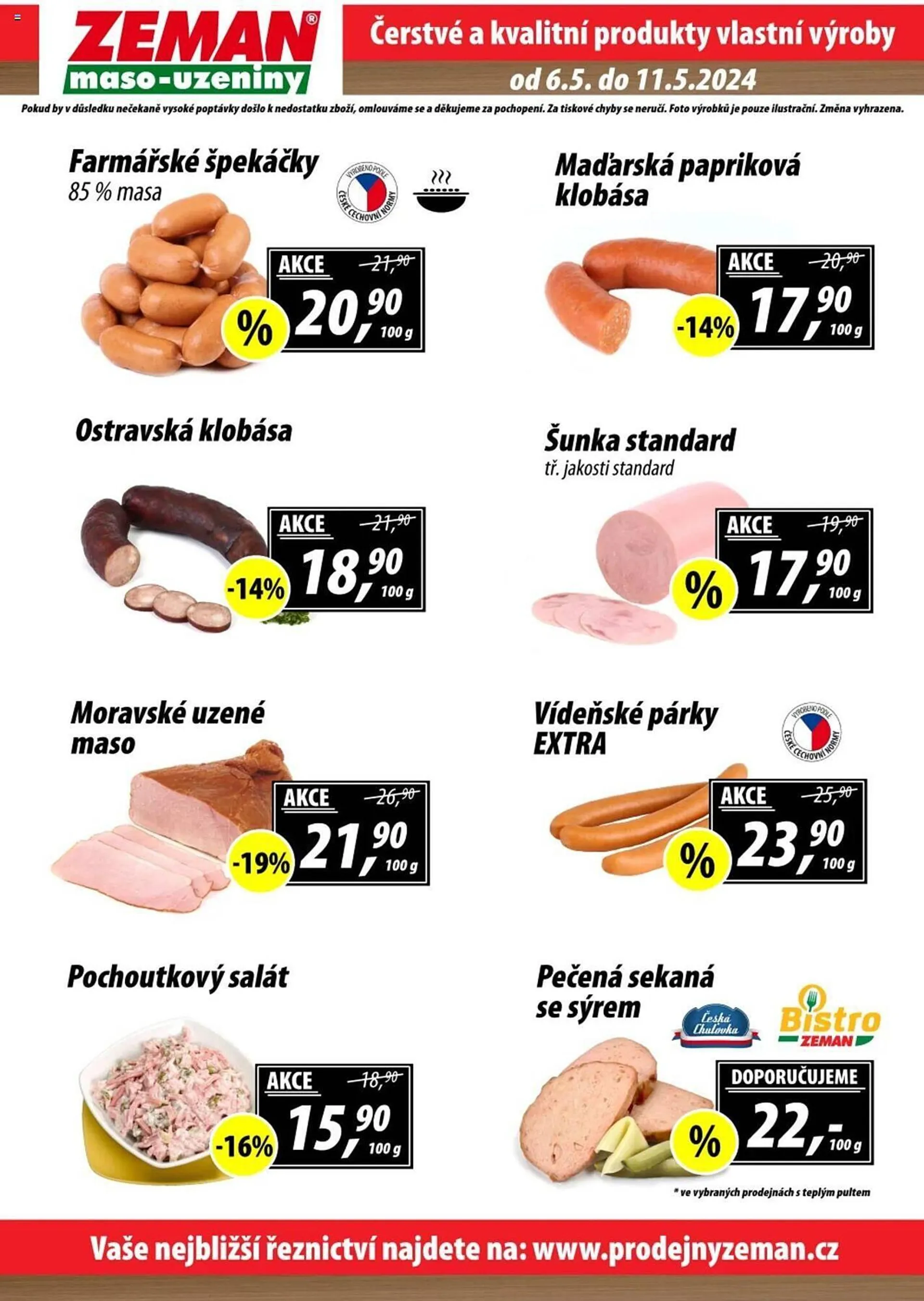 ZEMAN leták - 6. května 11. května 2024 - Page 2