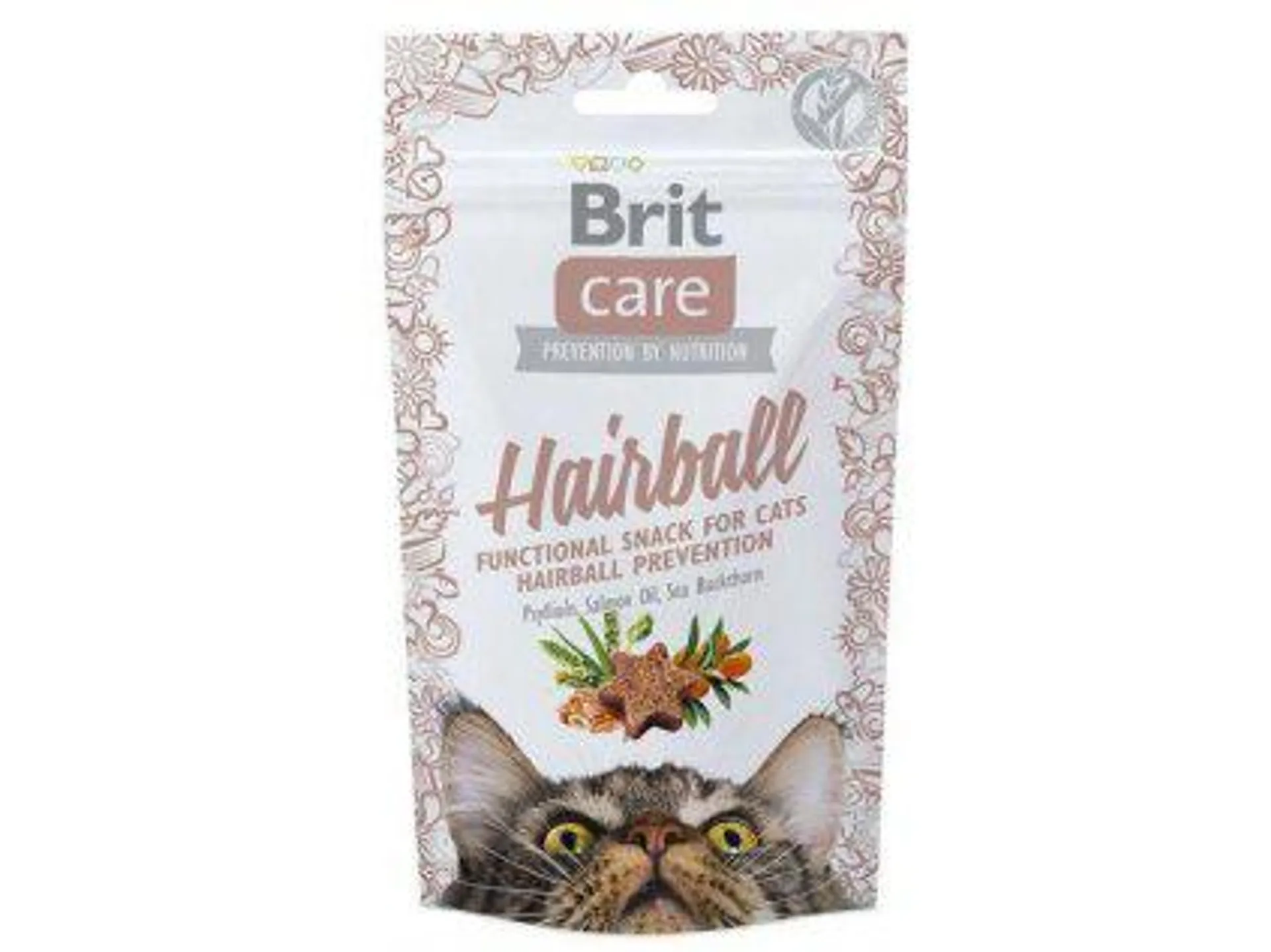 Brit Care Cat Snack Hairball 50 g