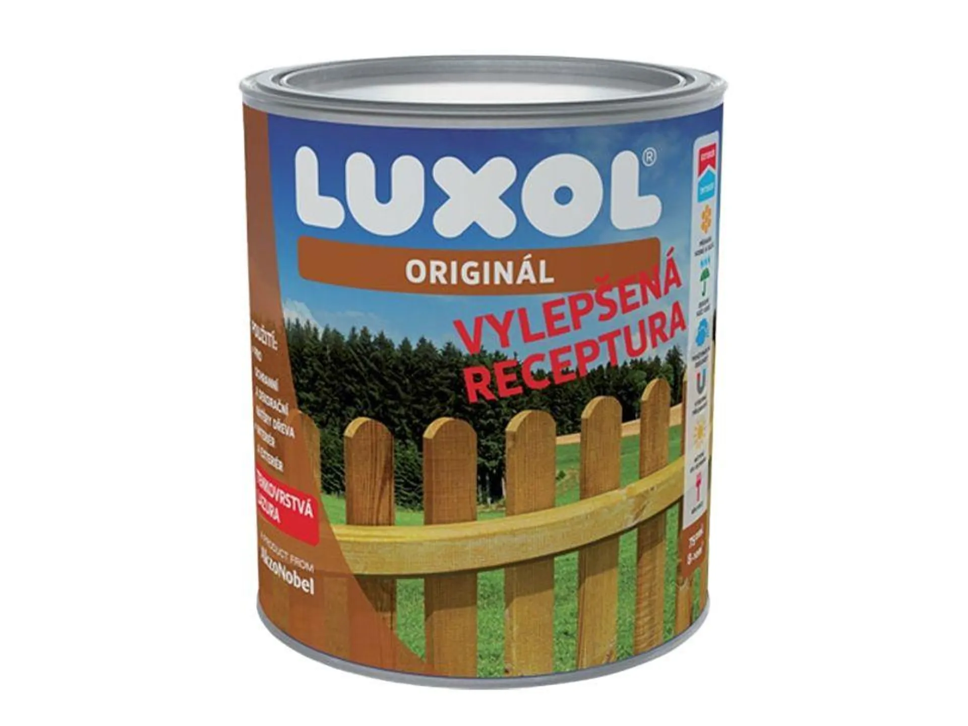 Lazura Luxol Originál 4,5 l - mix odstínů