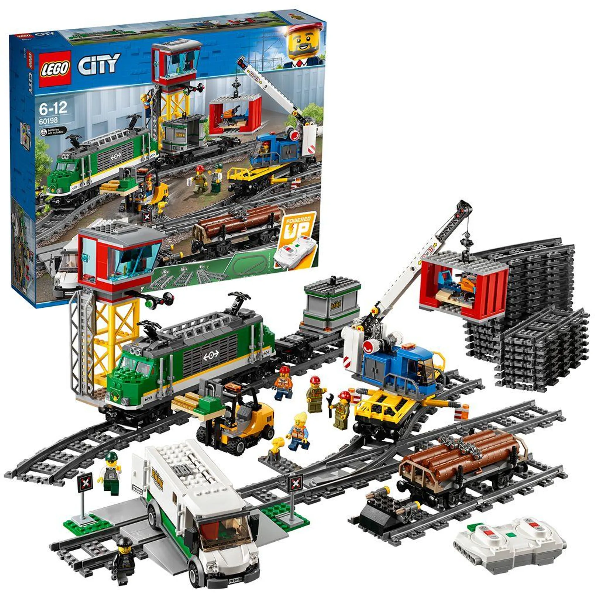 LEGO City Nákladní vlak 60198 Hračka pro děti