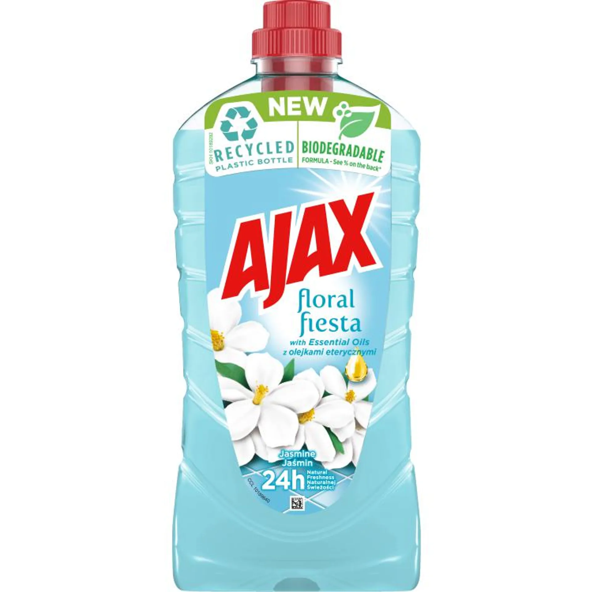 Ajax na podlahy a povrchy Floral Fiesta Jasmine univerzální čistící prostředek, 1 l