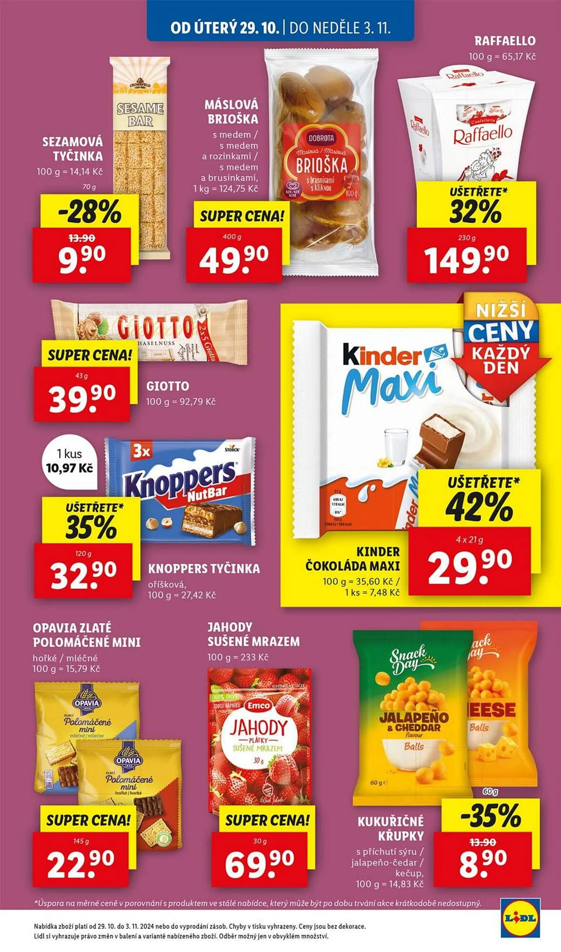 Lidl leták - 29. října 3. listopadu 2024 - Page 33