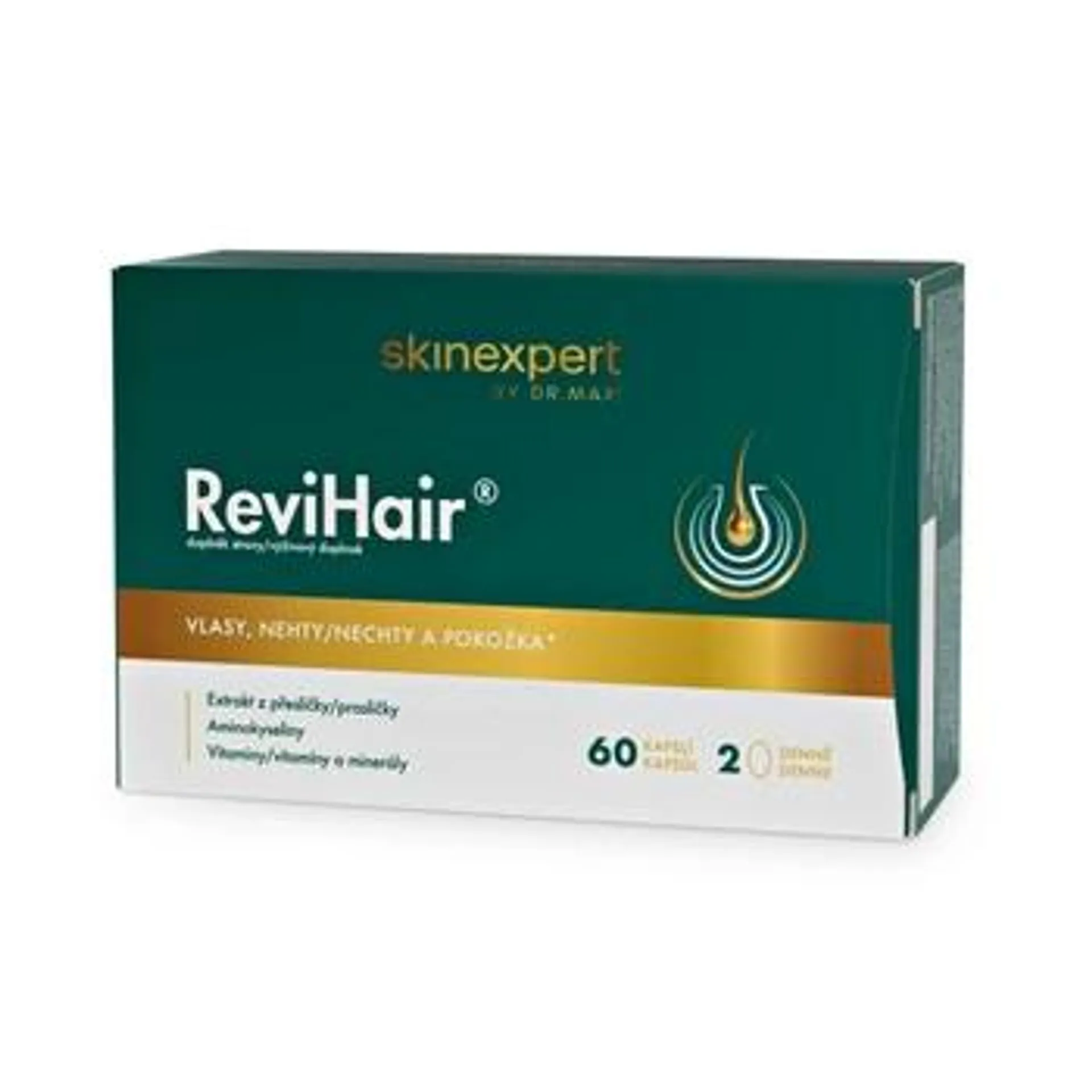 skinexpert BY DR.MAX ReviHair 60 kapslí