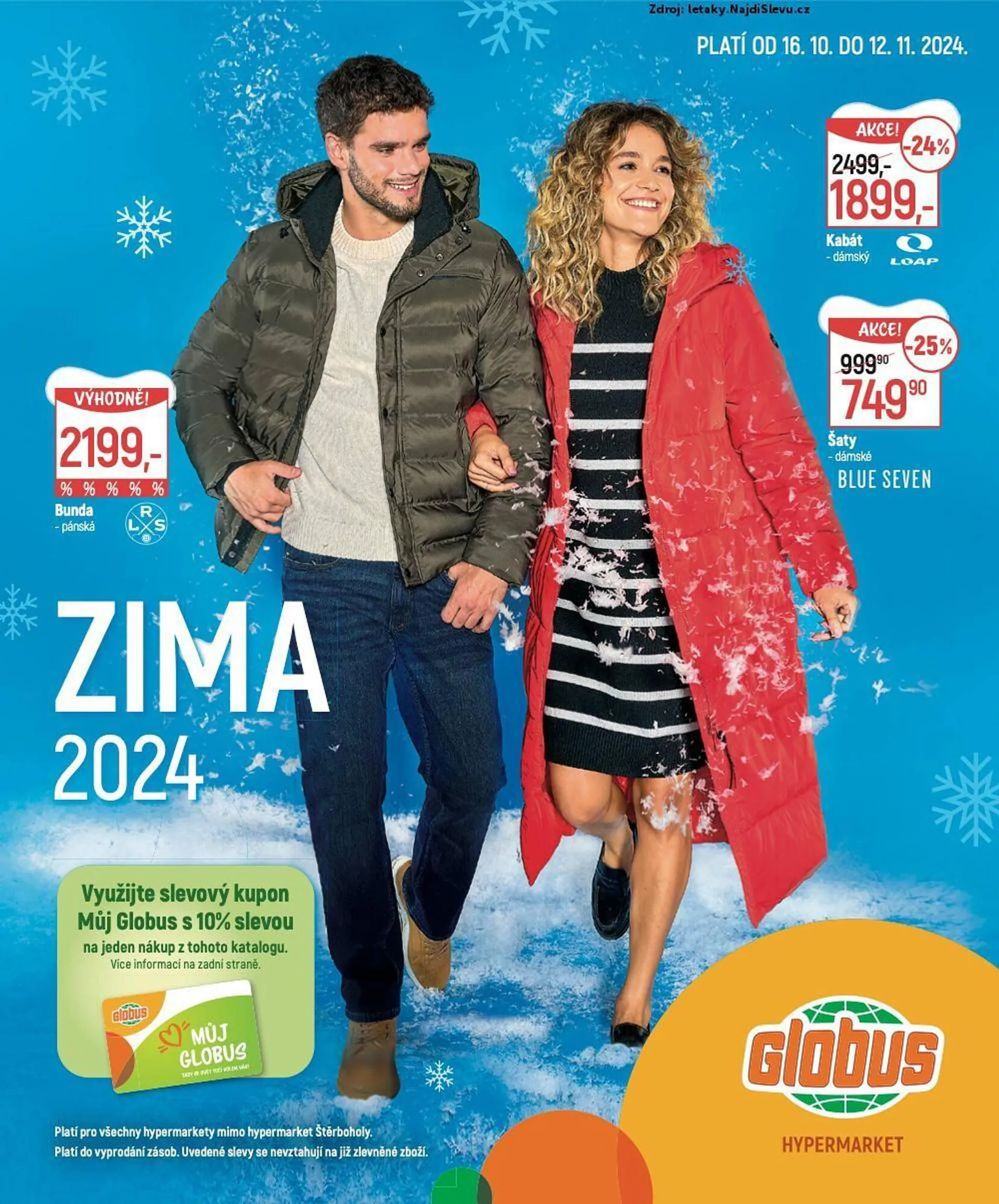 Globus leták - 16. října 12. listopadu 2024 - Page 1