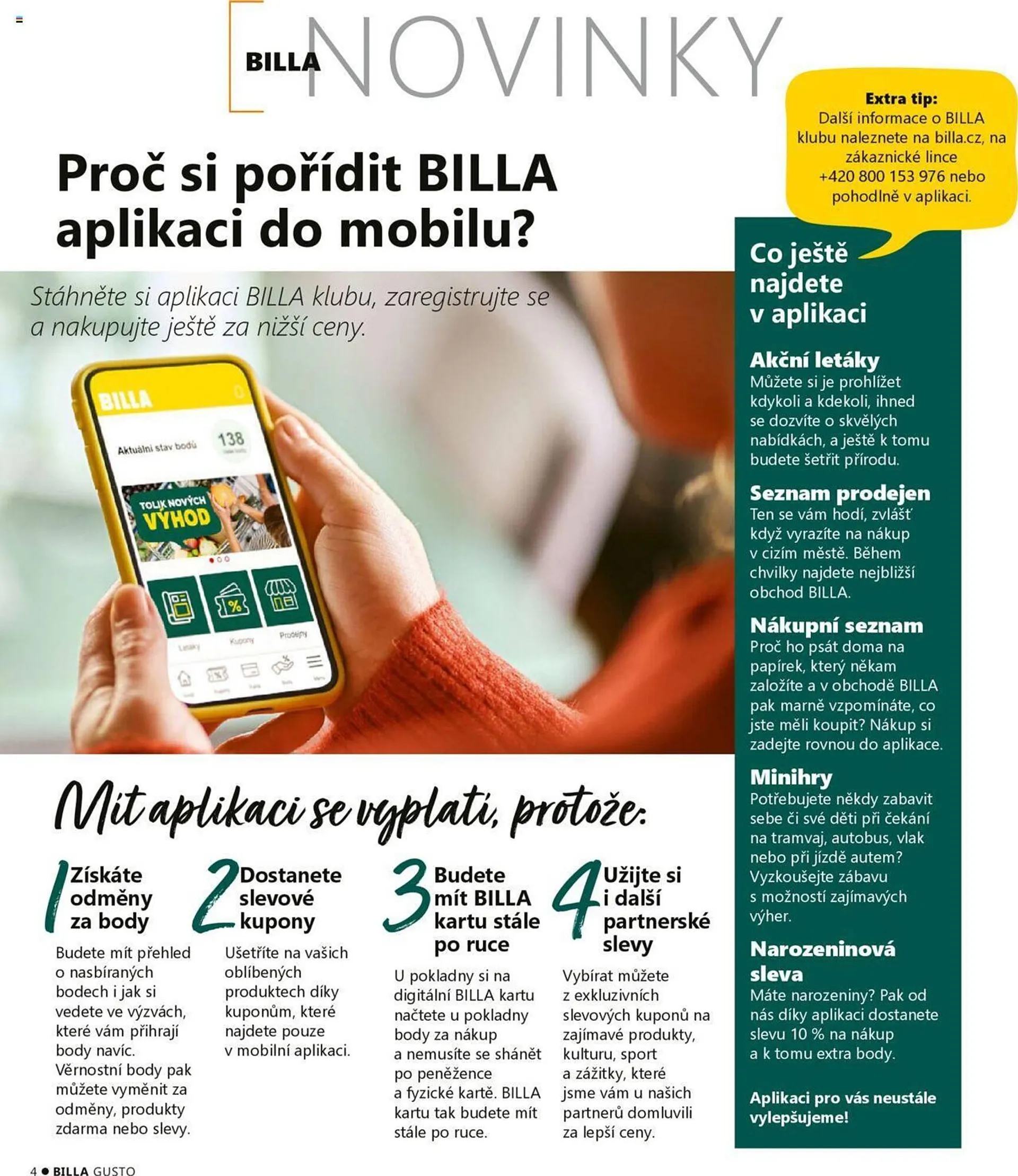 Billa leták - 23. srpna 30. listopadu 2024 - Page 4