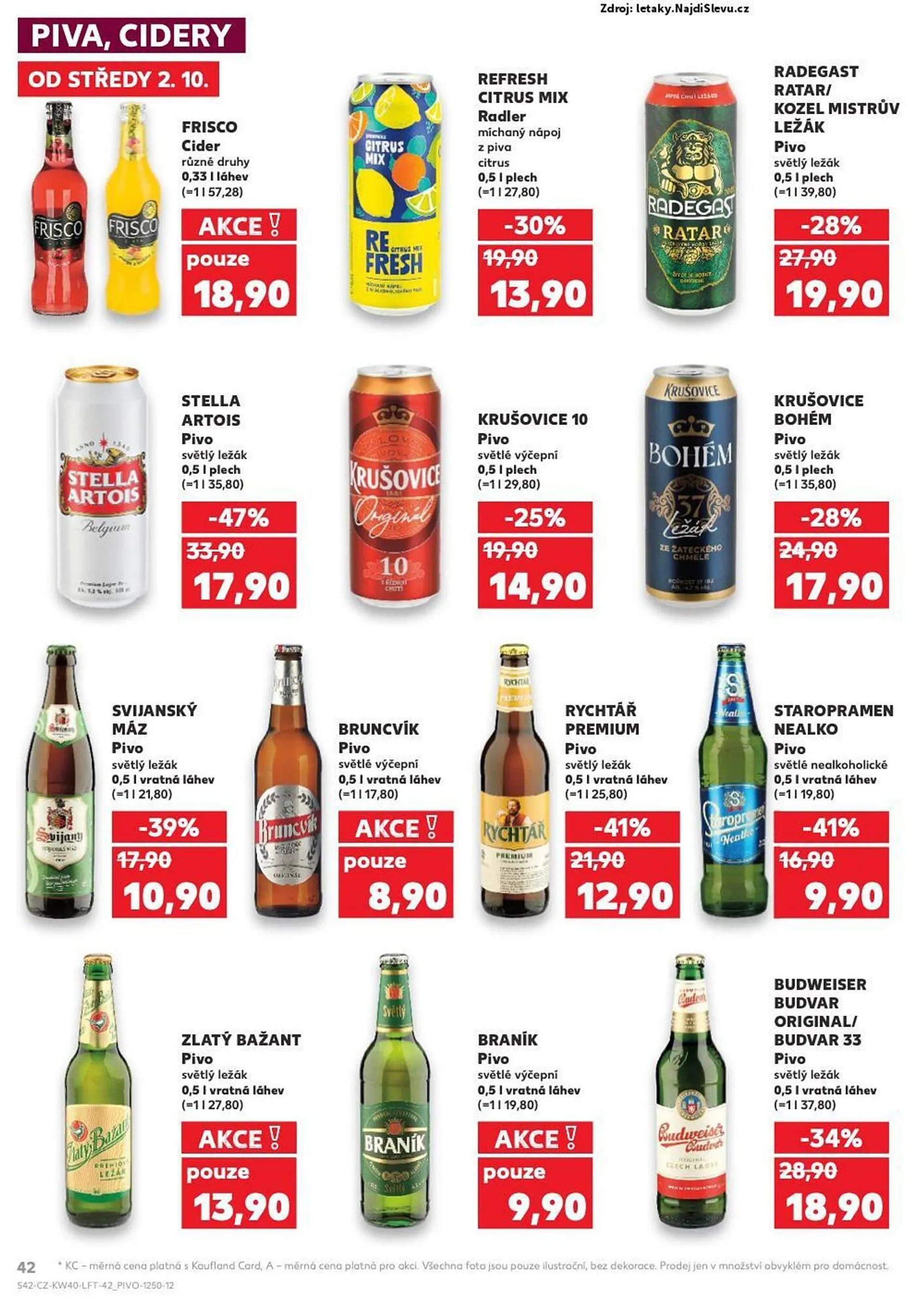 Kaufland leták - 2. října 8. října 2024 - Page 42