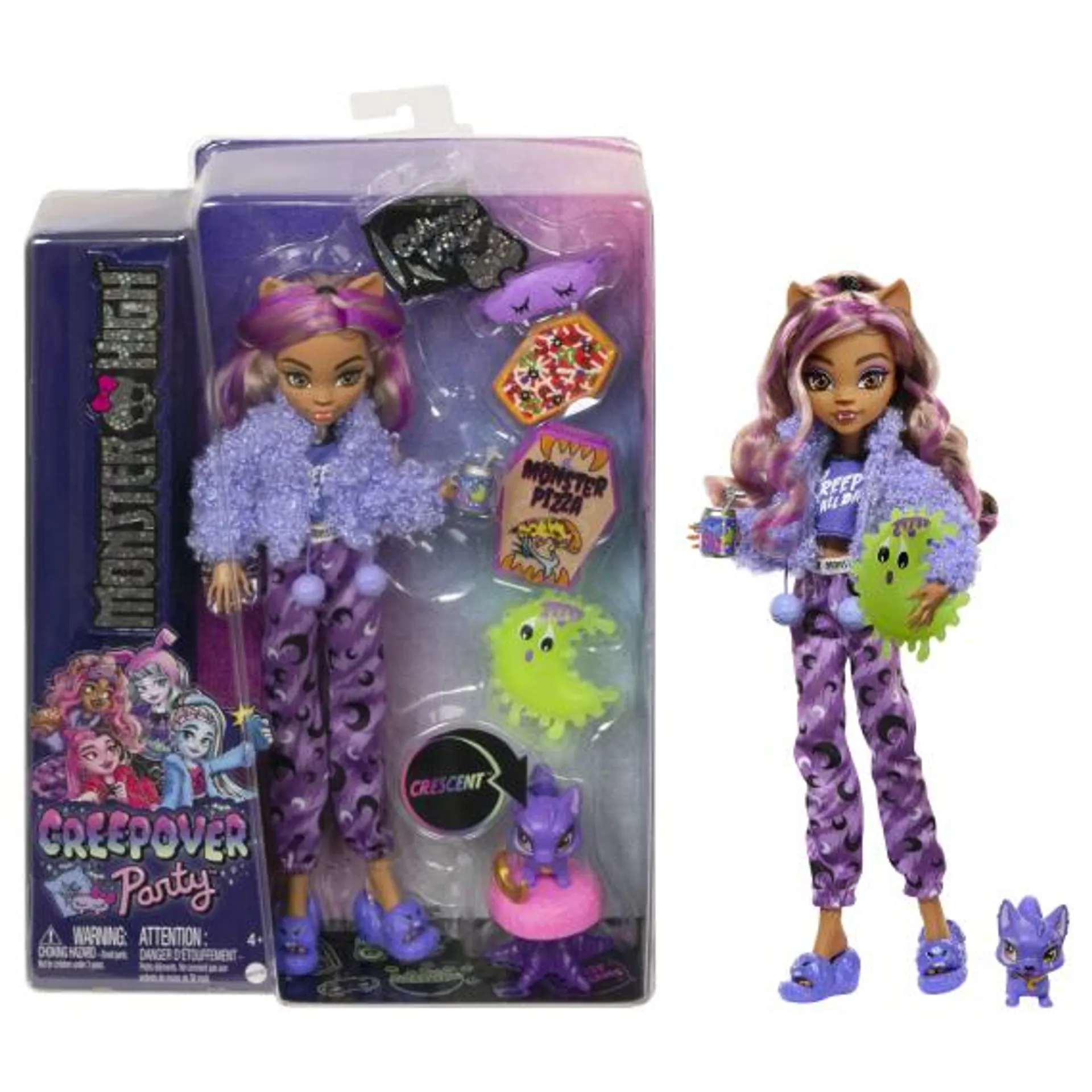 Monster High Creepover Party panenka - Clawdeen