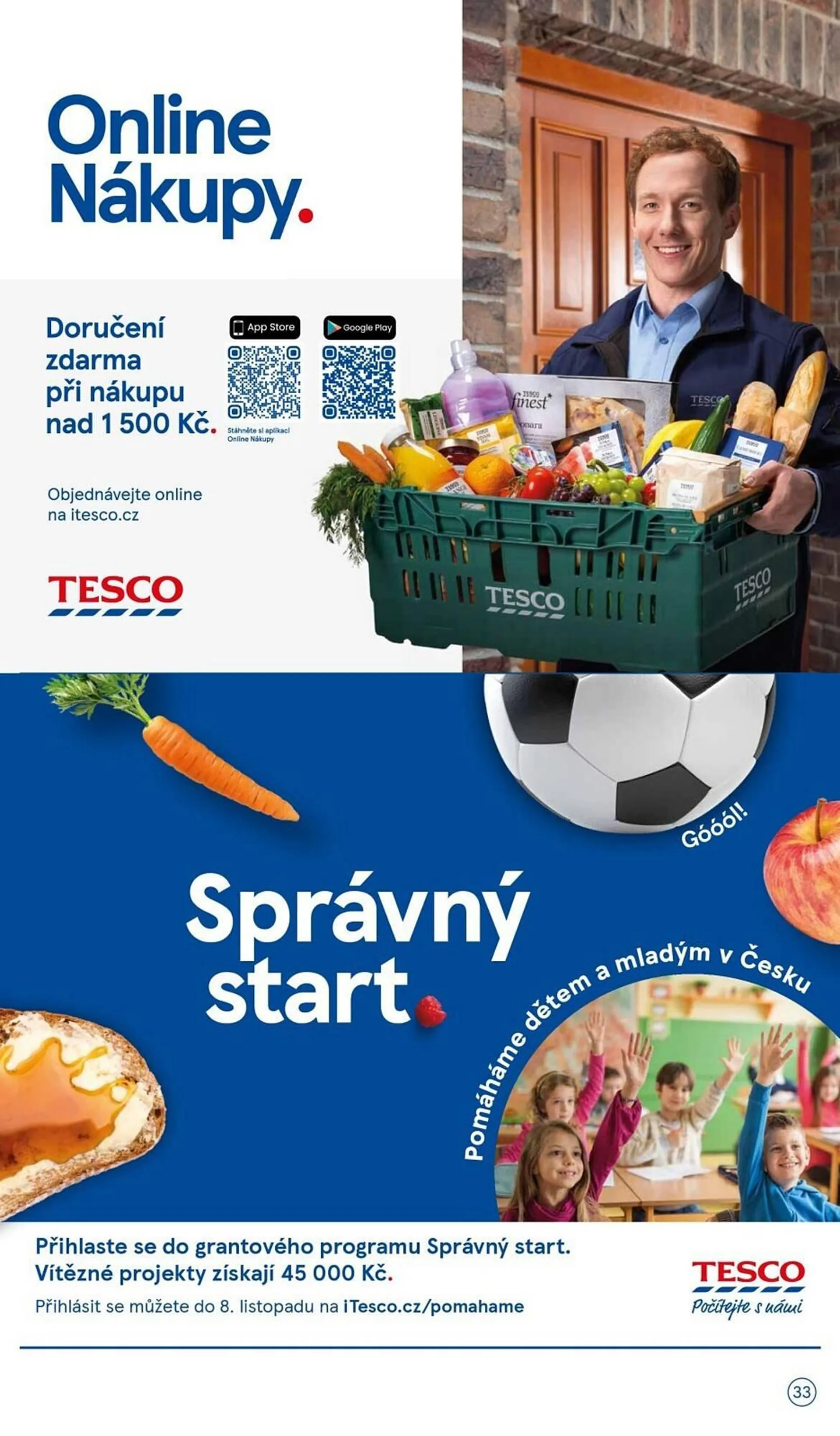 Tesco leták - 16. října 22. října 2024 - Page 33