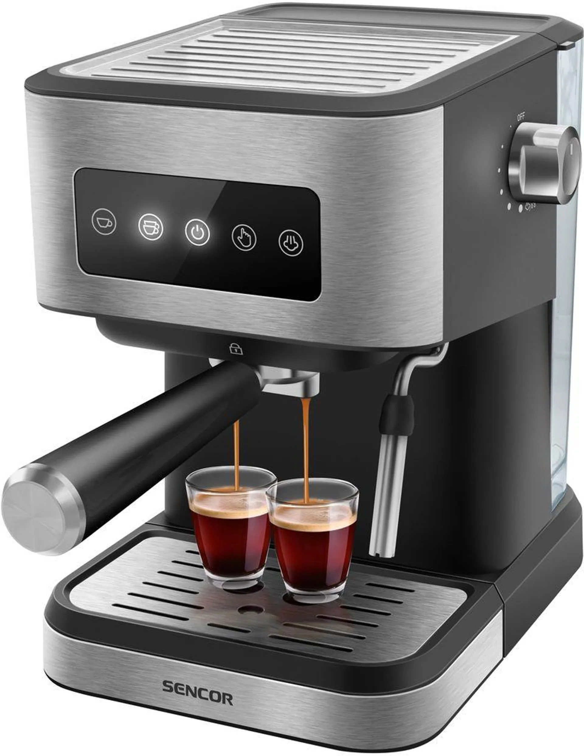 SENCOR SES 4020SS Kávovar na Espresso/ Cappuccino