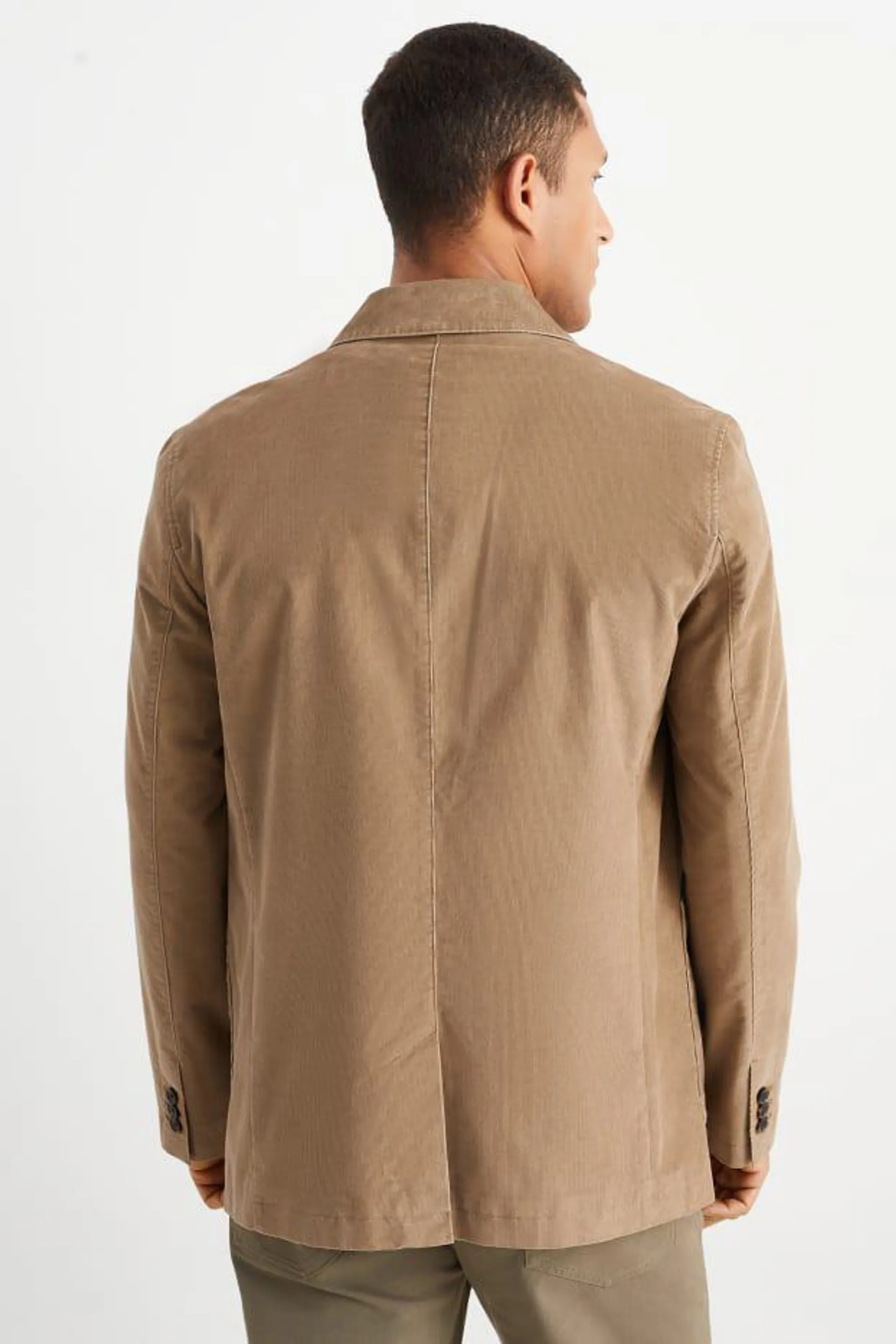 Tailored corduroy jacket - slim fit