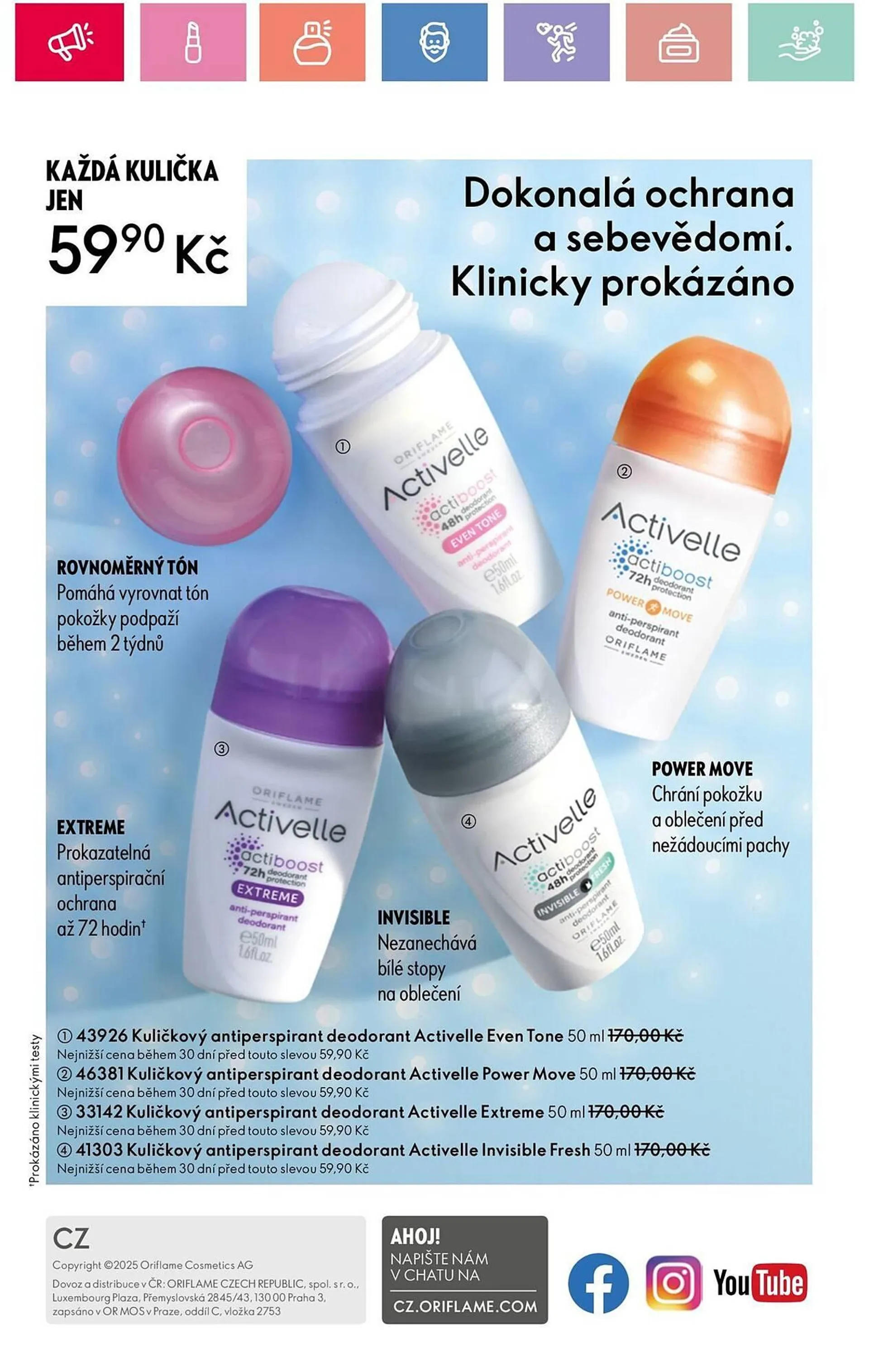 Oriflame leták - 29. prosince 12. ledna 2025 - Page 164