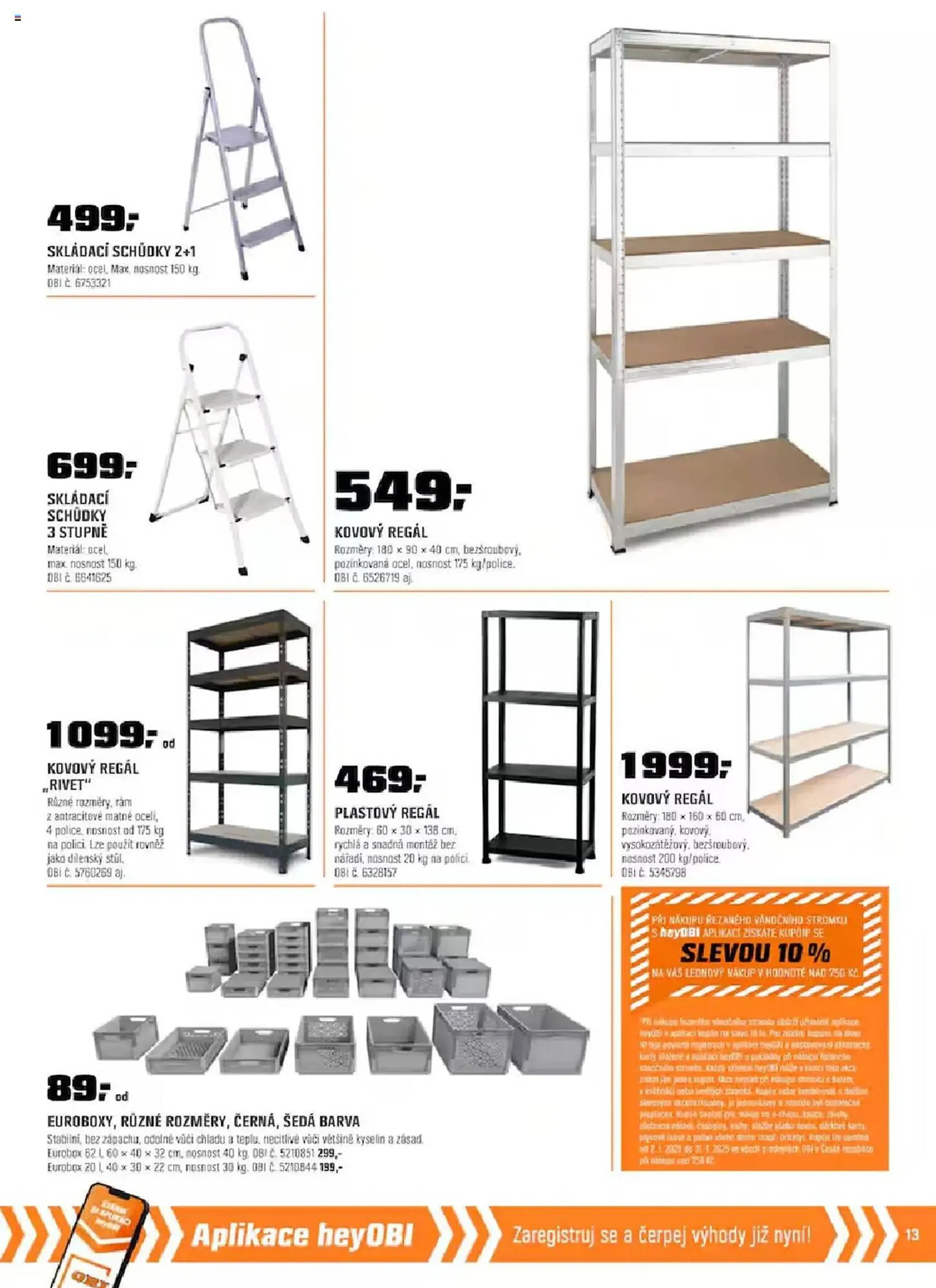 OBI leták - 1. prosince 26. prosince 2024 - Page 13