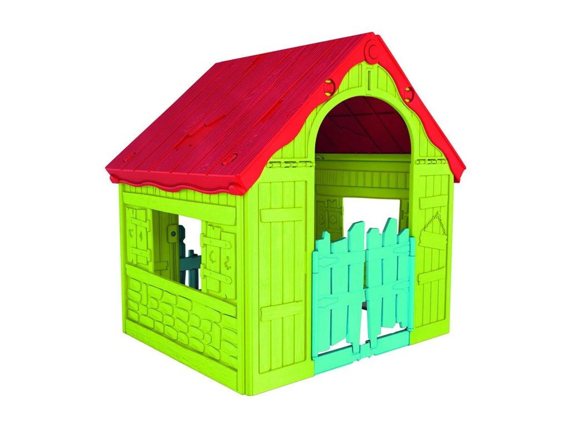 Domek zahradní Keter WONDERFOLD PLAYHOUSE červený