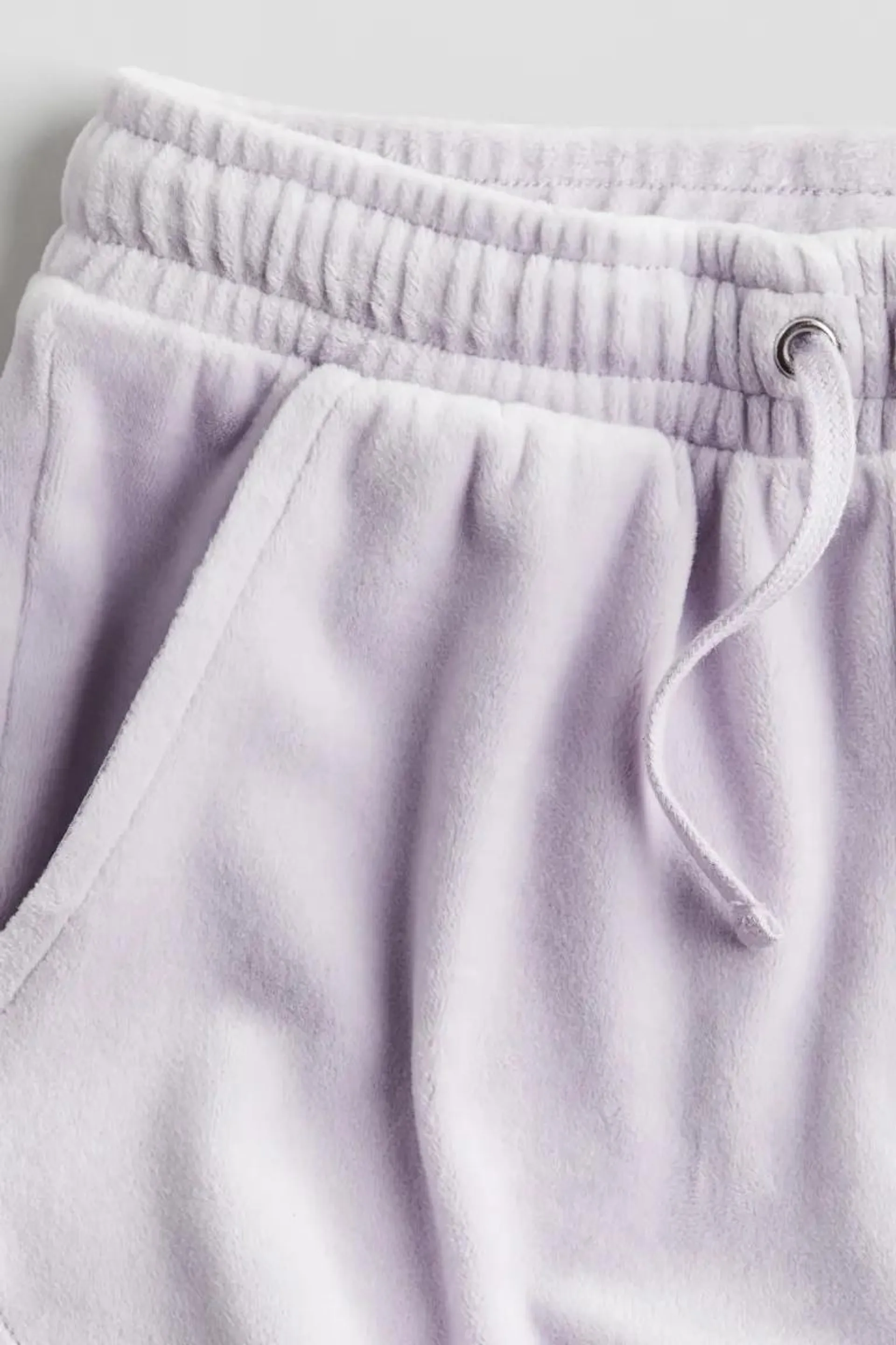 Shorts de velour