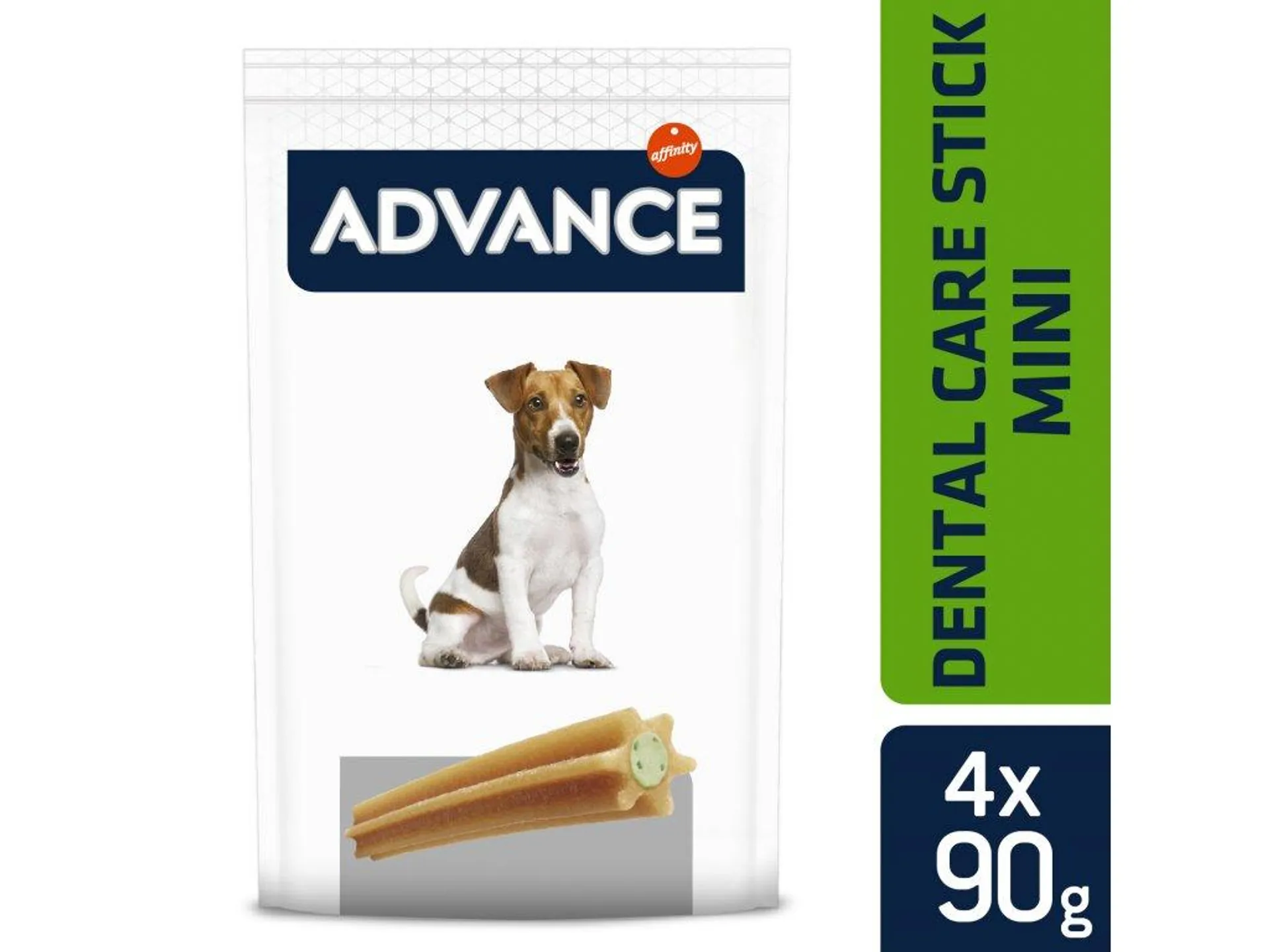 Advance balení mini tyčinky pro dentální péči 360 g (4 ks/90 g)