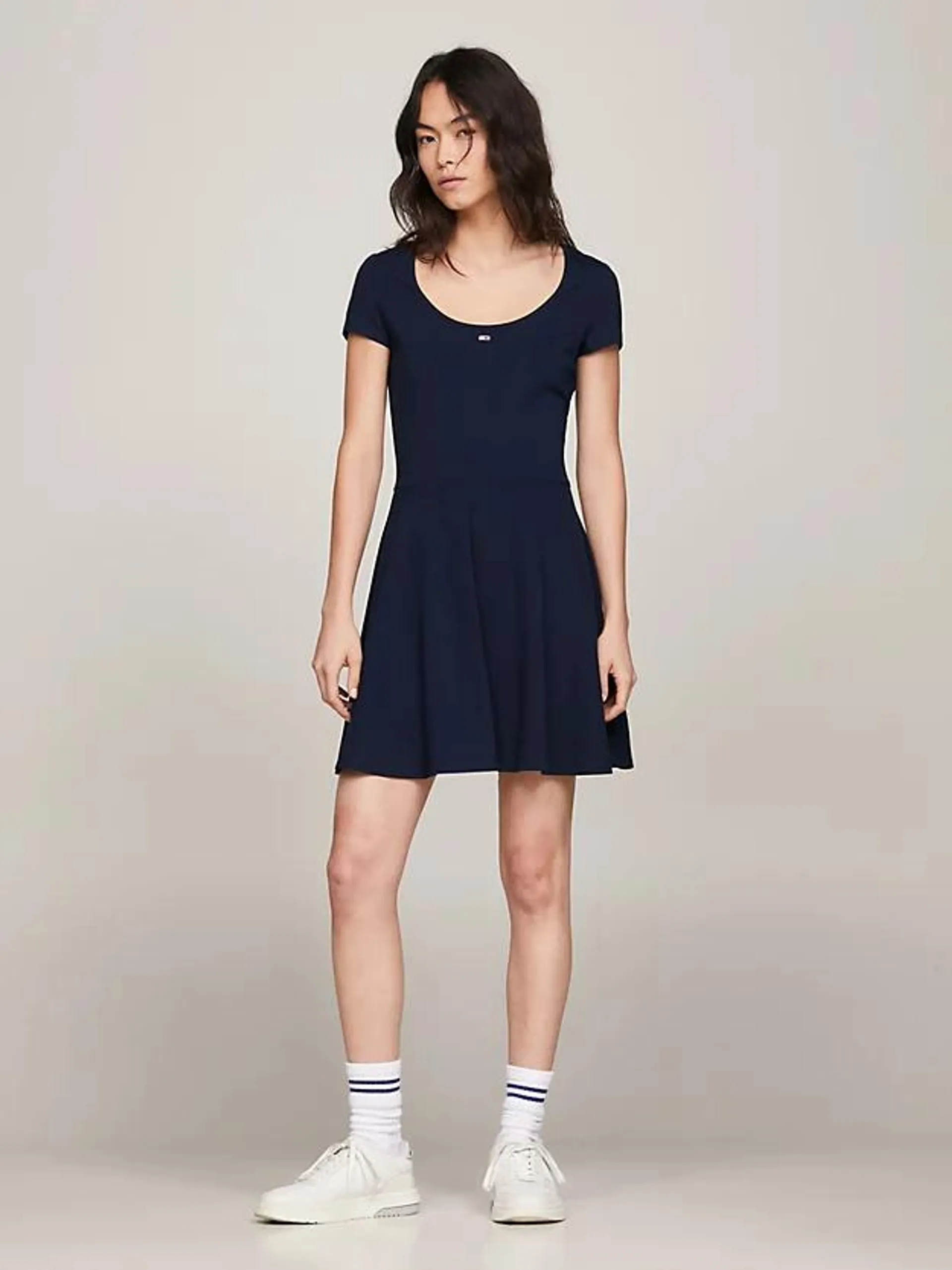 Essential Fit And Flare Mini Dress