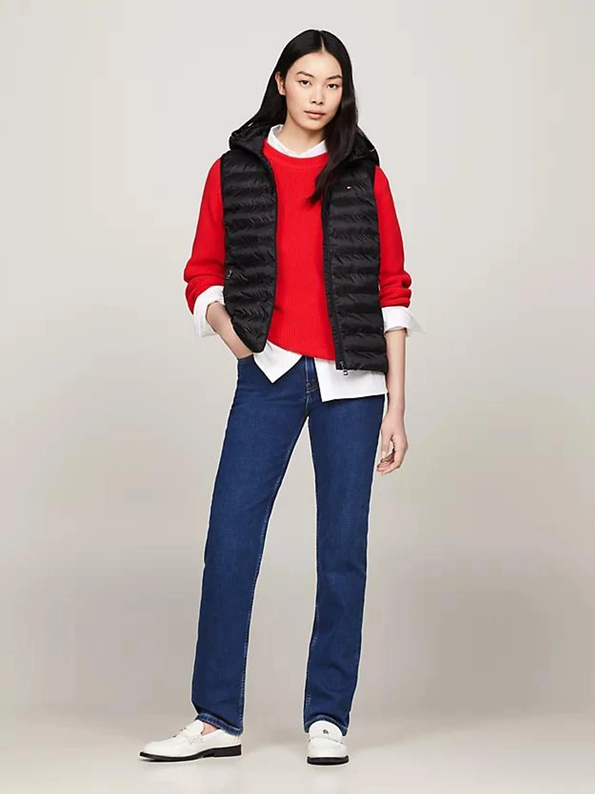 Down-Filled Quilted Vest