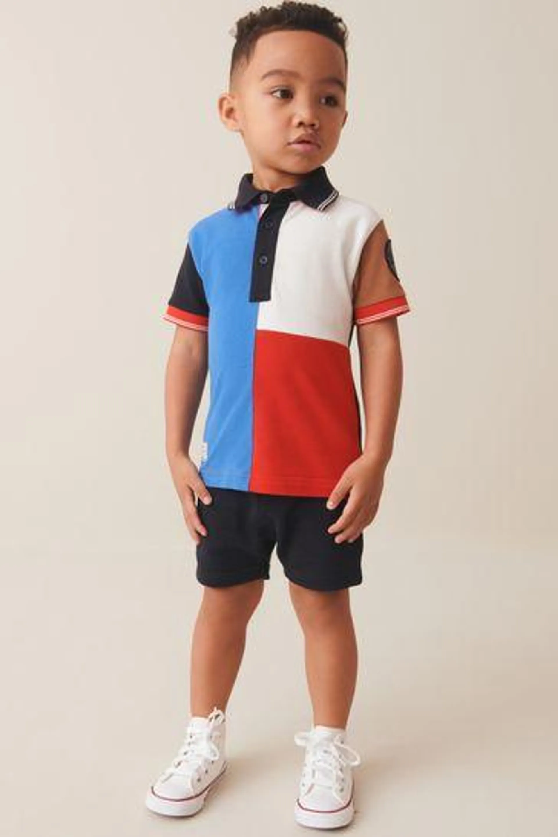 Short Sleeve Polo and Shorts Set (3mths-7yrs)