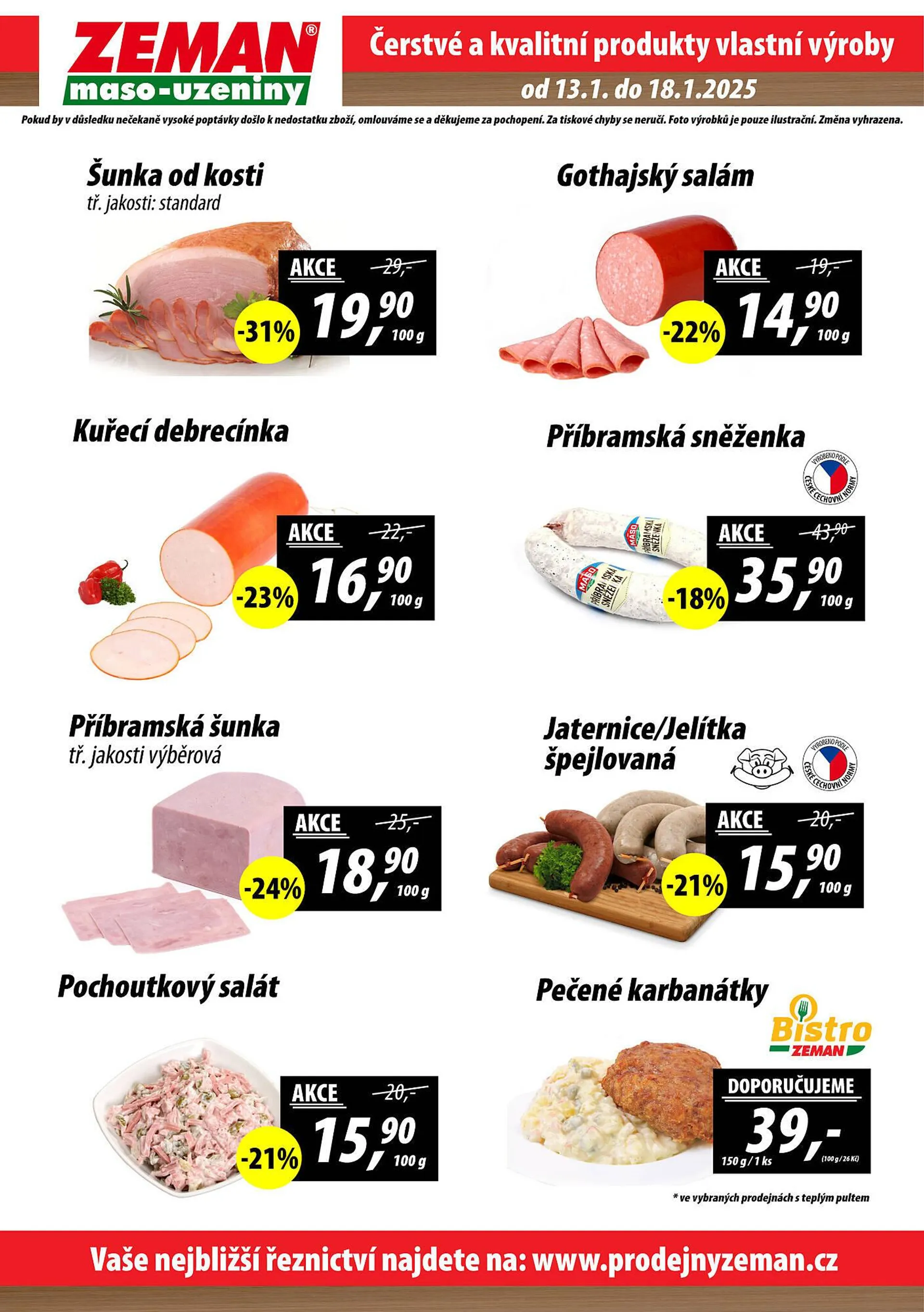 ZEMAN leták - 13. ledna 18. ledna 2025 - Page 2