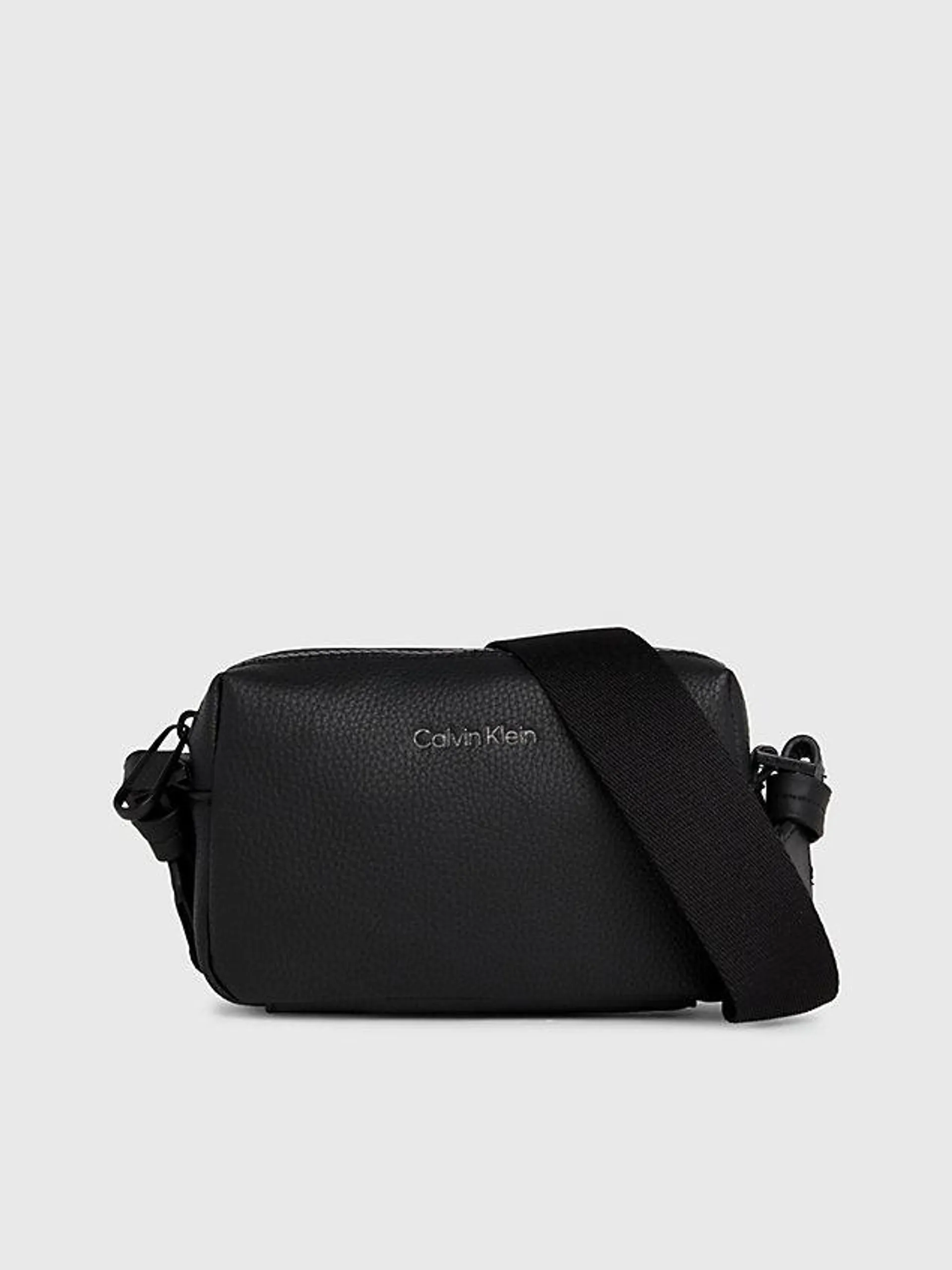 Faux Leather Crossbody Bag