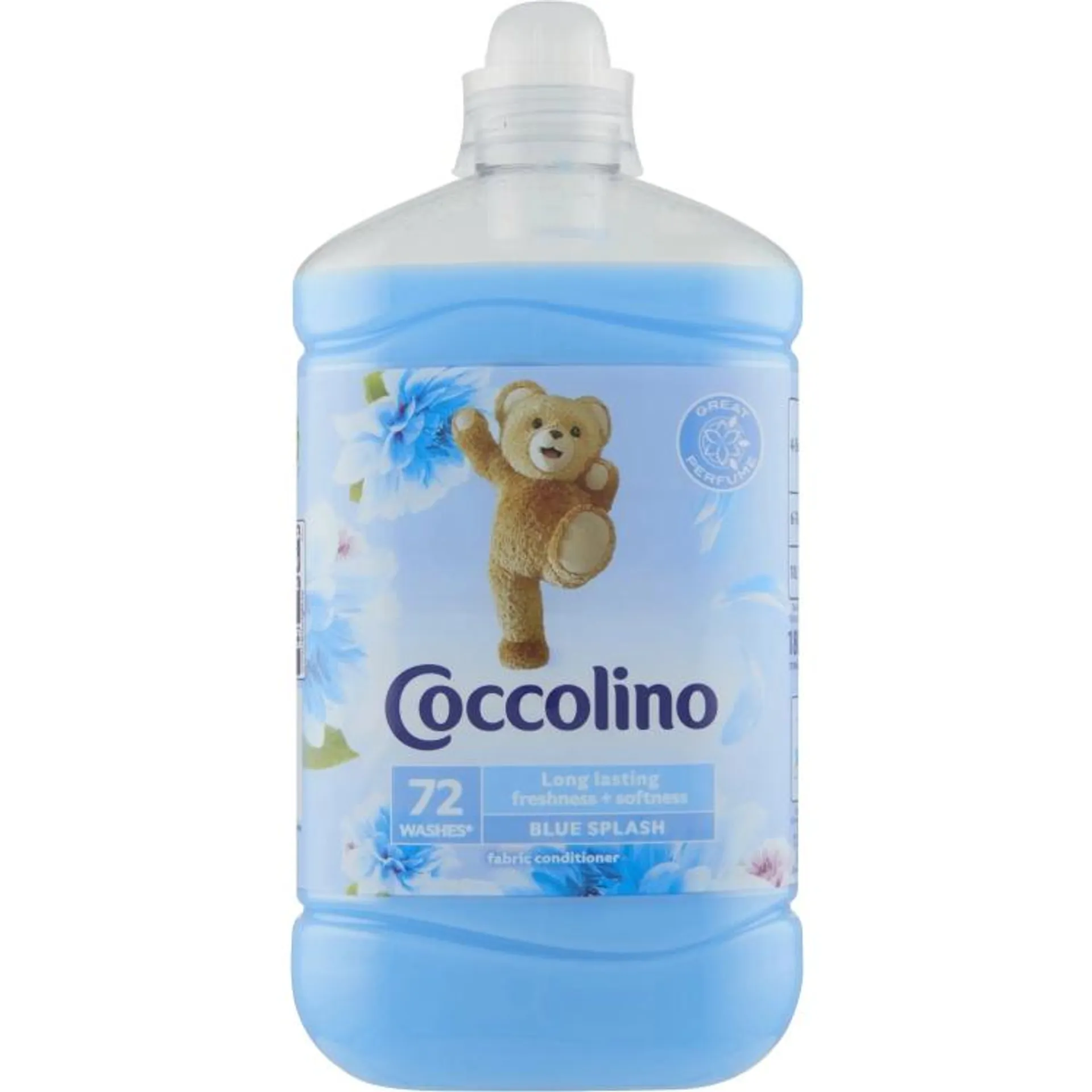 Coccolino aviváž Blue Splash 72 praní, 1800 ml