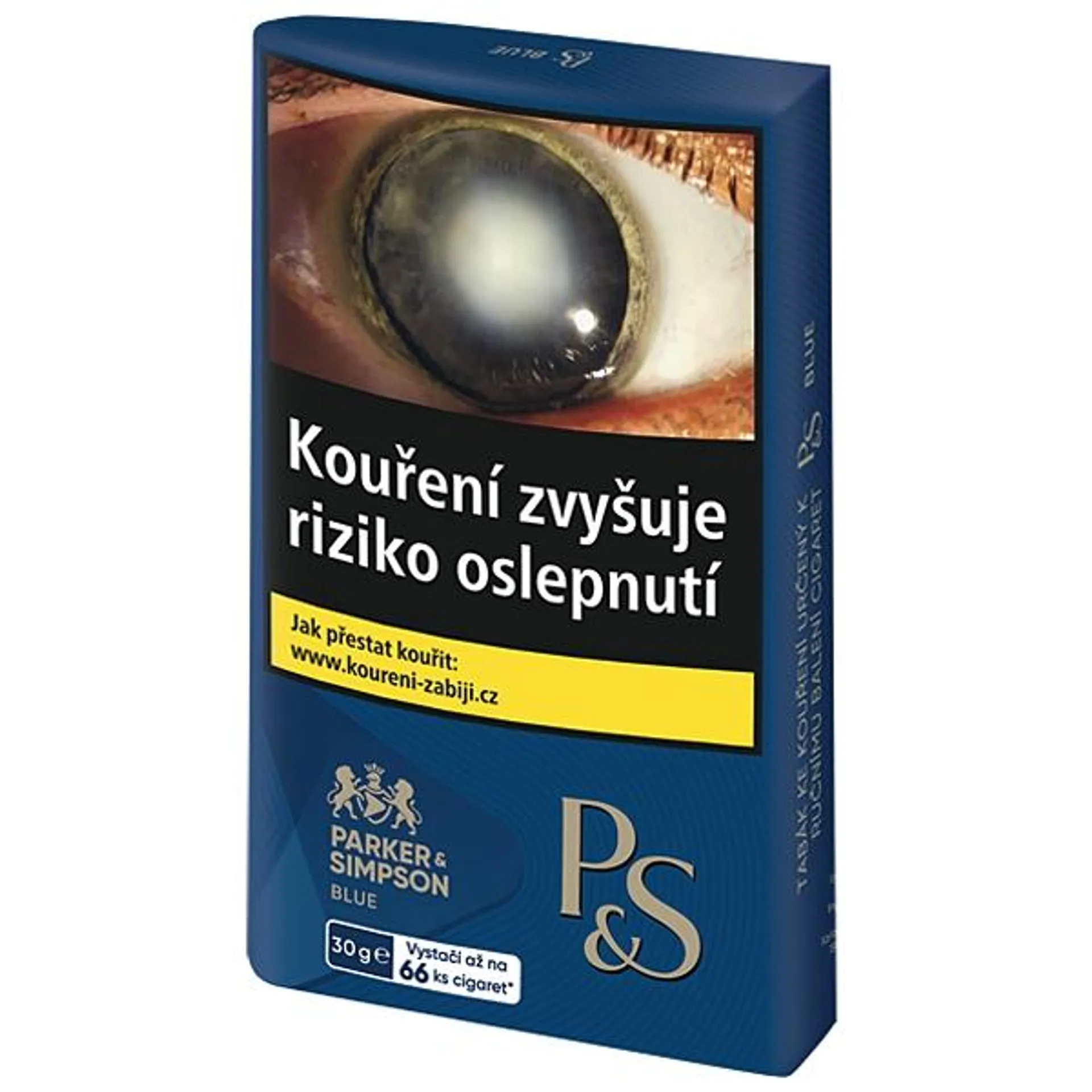 Tabák cigaretový P&S Blue 30g