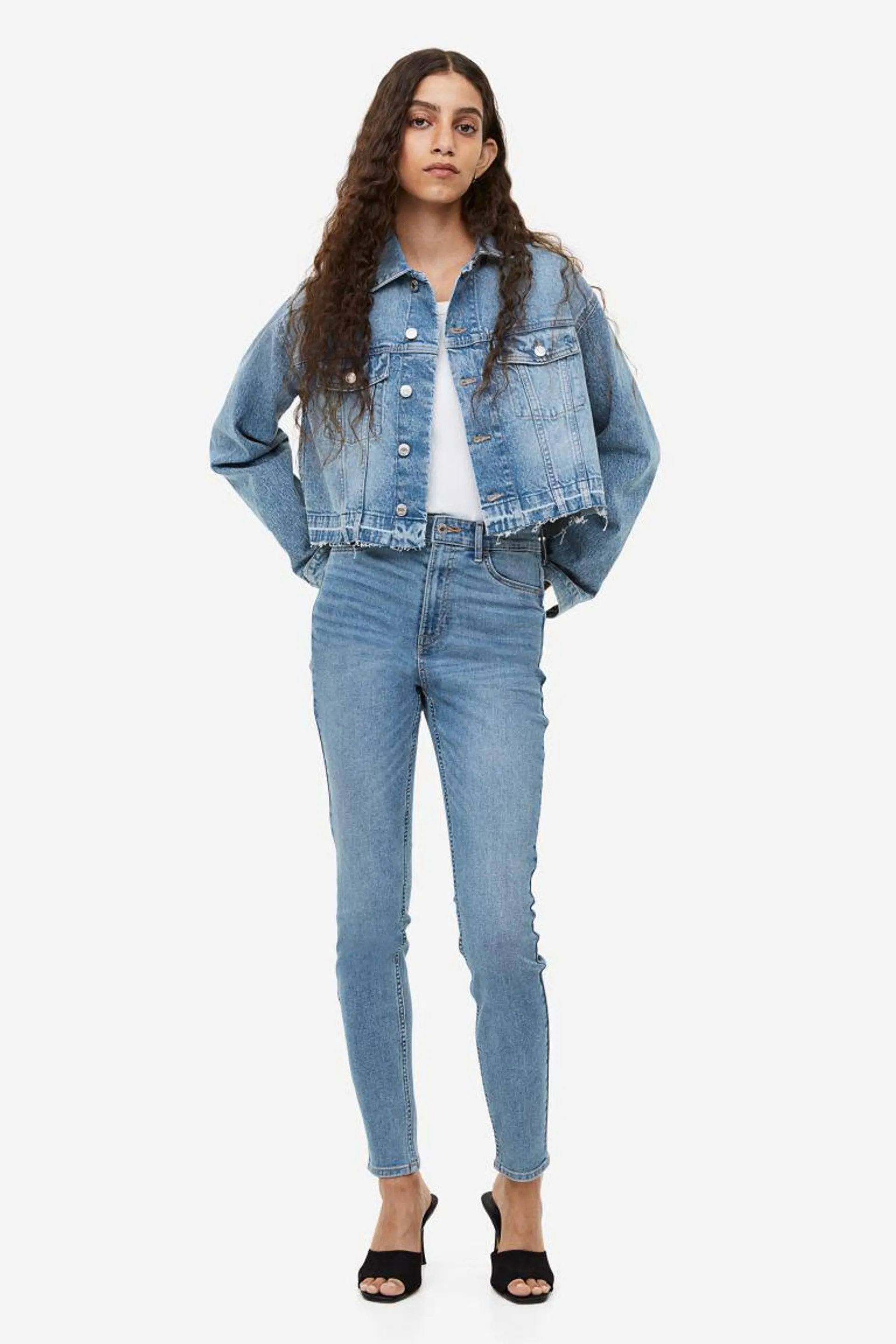 Ultra High Ankle Jeggings