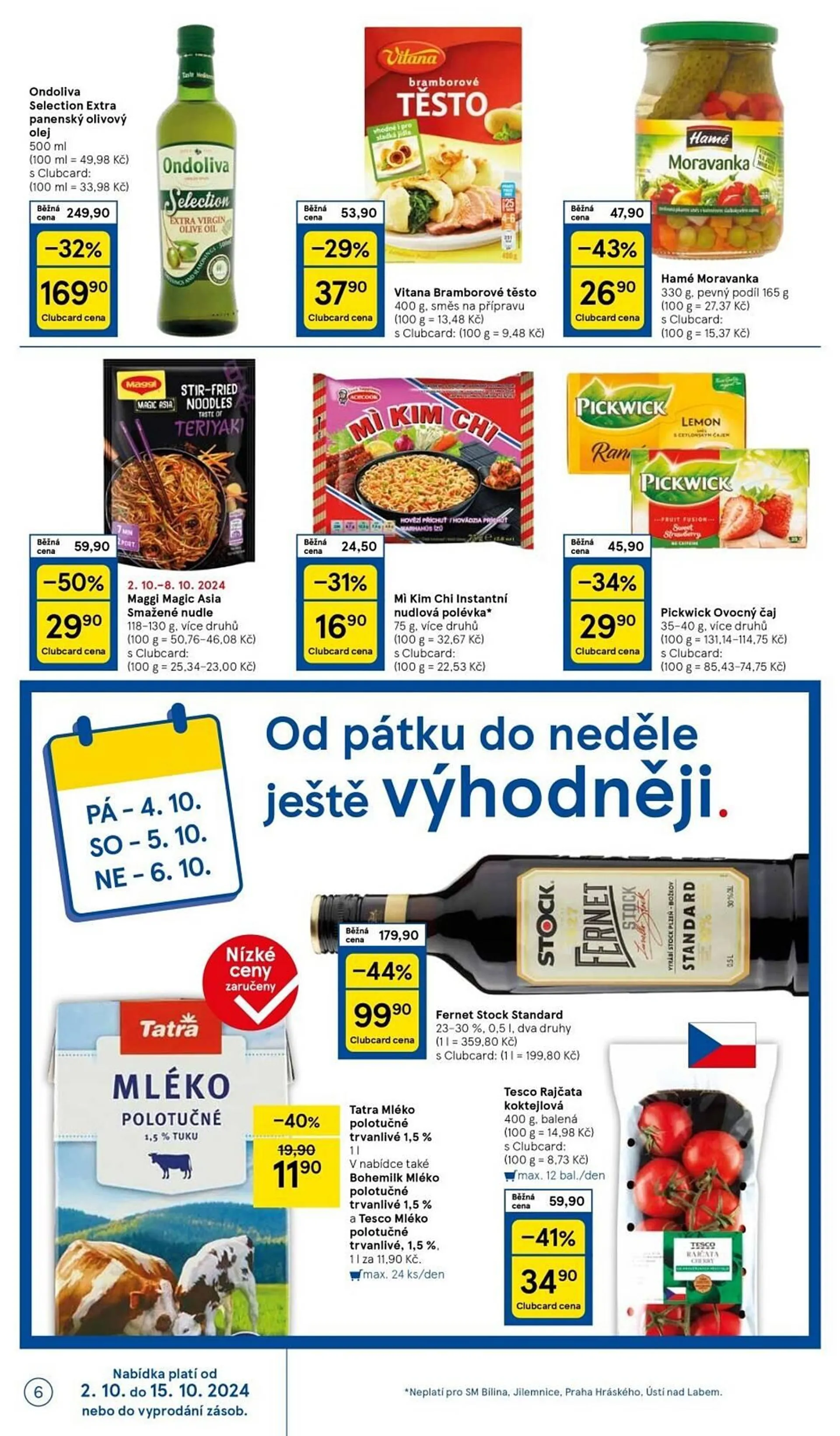 Tesco leták - 2. října 8. října 2024 - Page 6