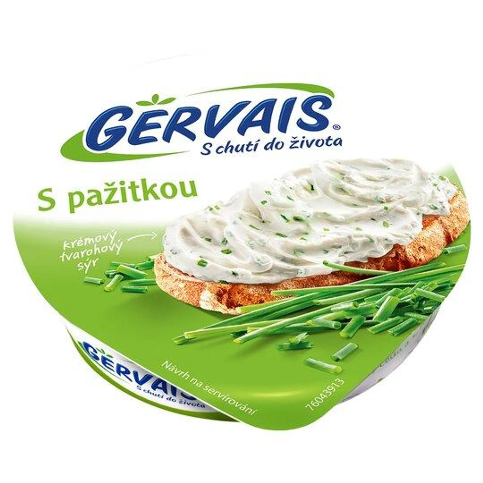 Gervais Čerstvý tvarohový sýr s pažitkou 80g