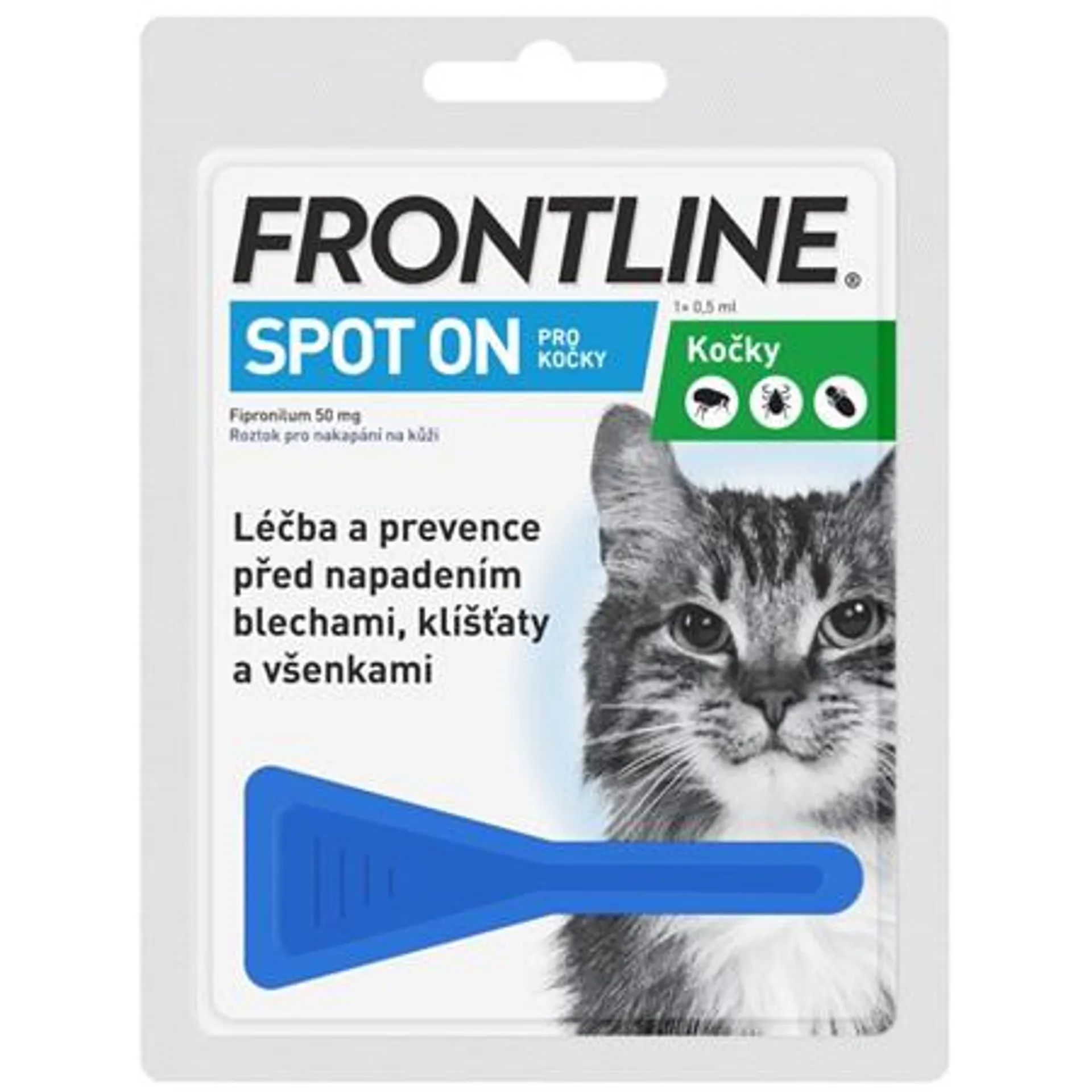 Frontline spot-on pro kočky 1x 0,5 ml