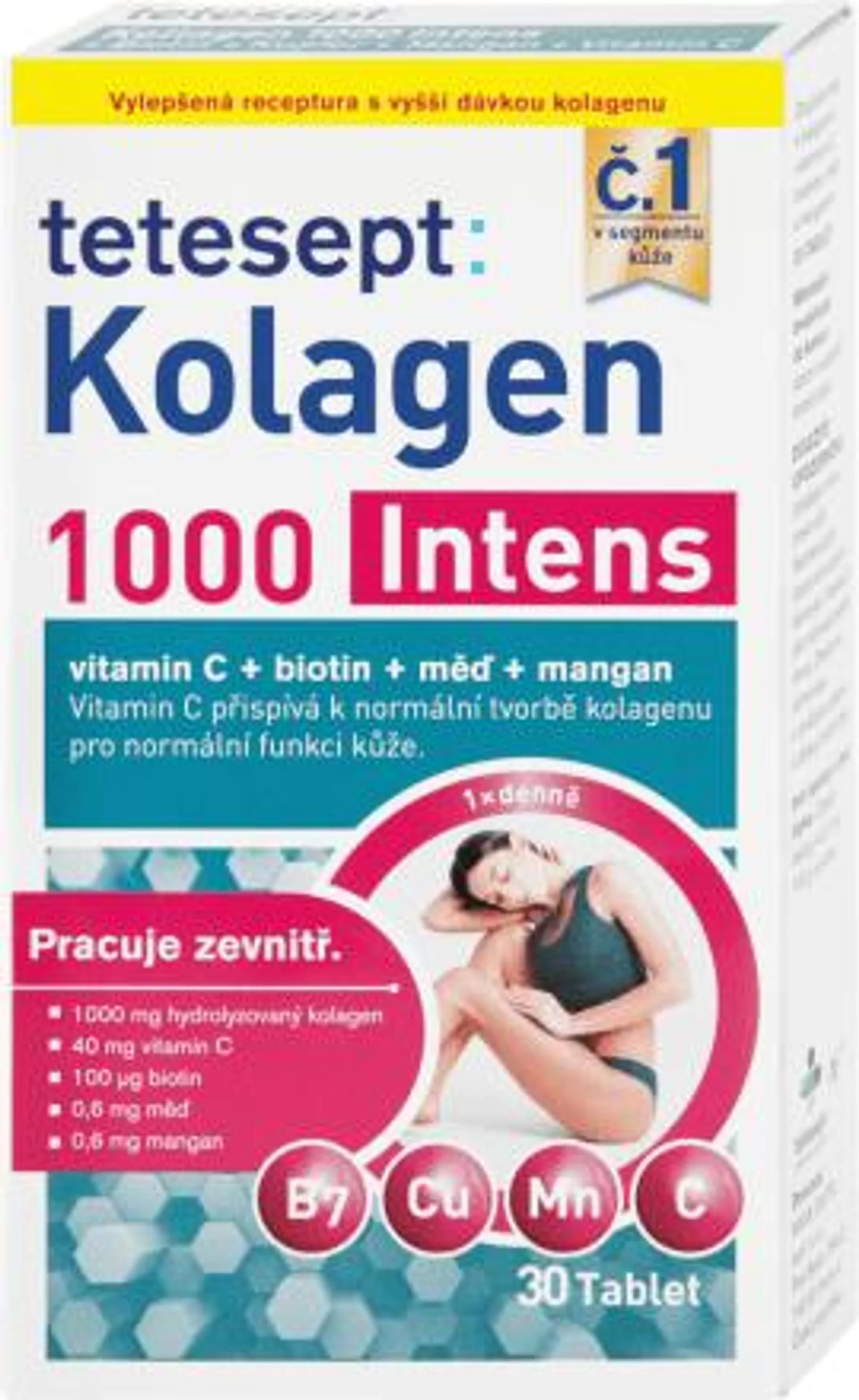 tablety Kolagen 1000 Intens, 30 ks