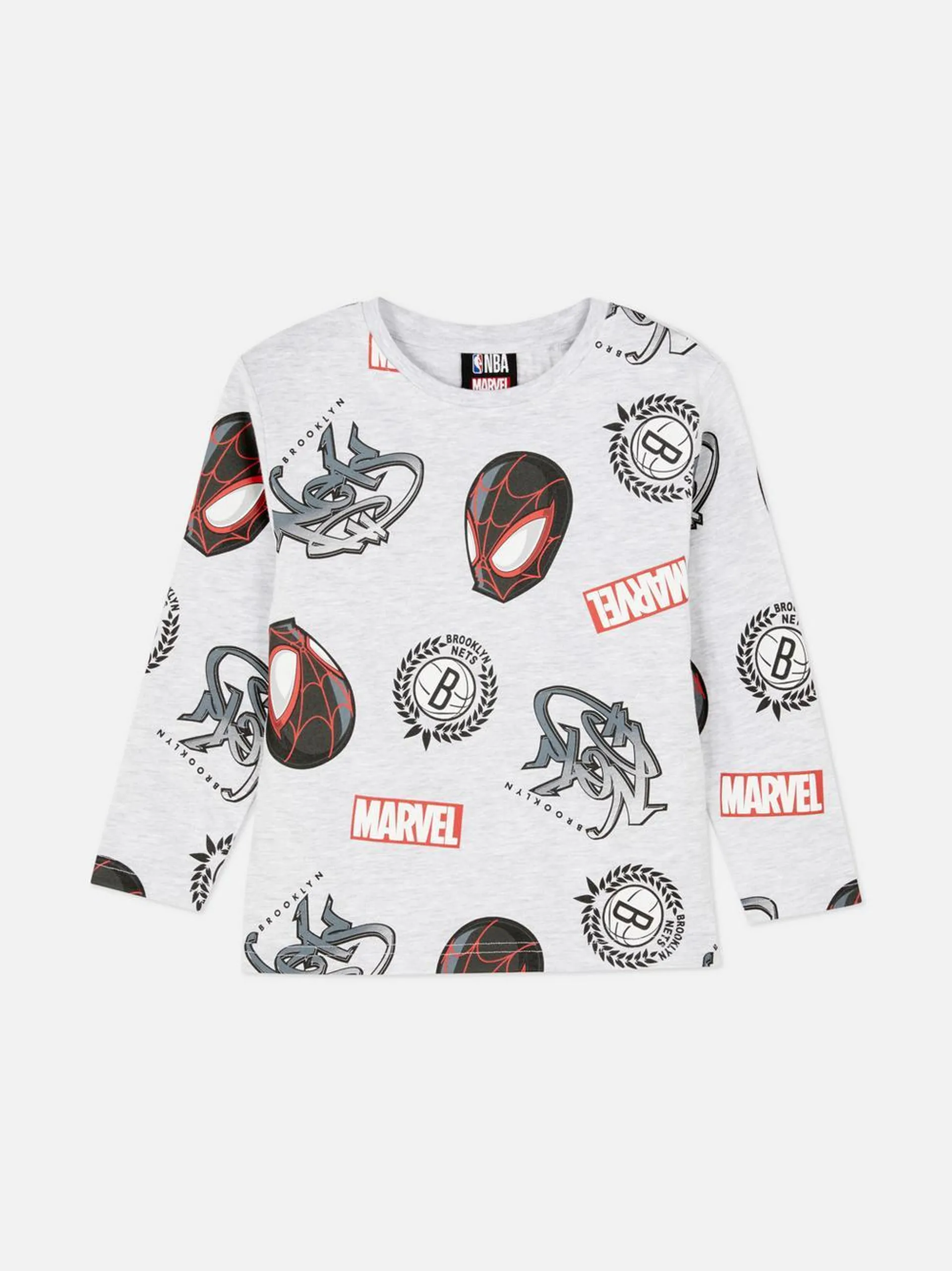 Camiseta de la NBA y Marvel