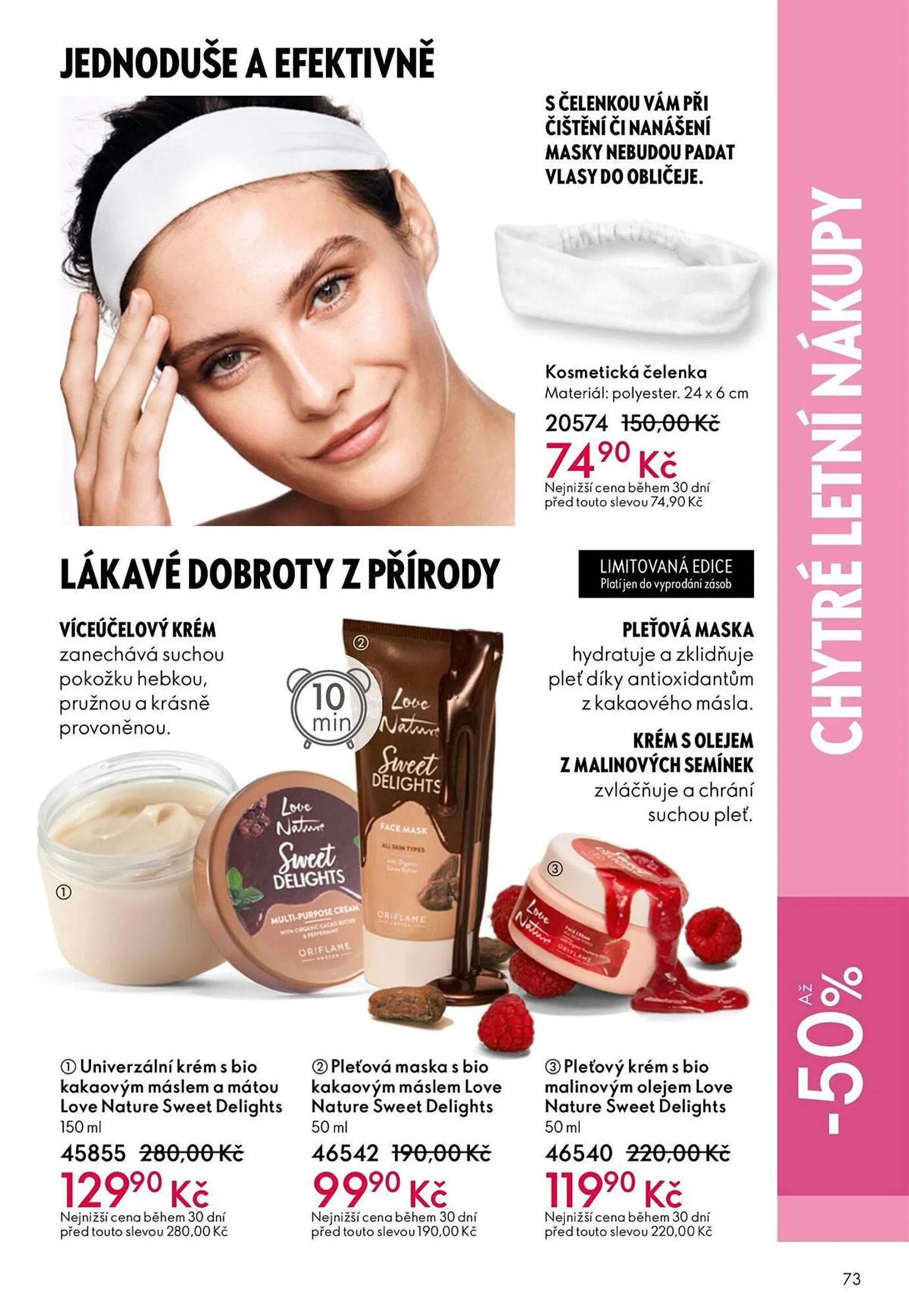 Oriflame leták - 9. července 29. července 2024 - Page 73