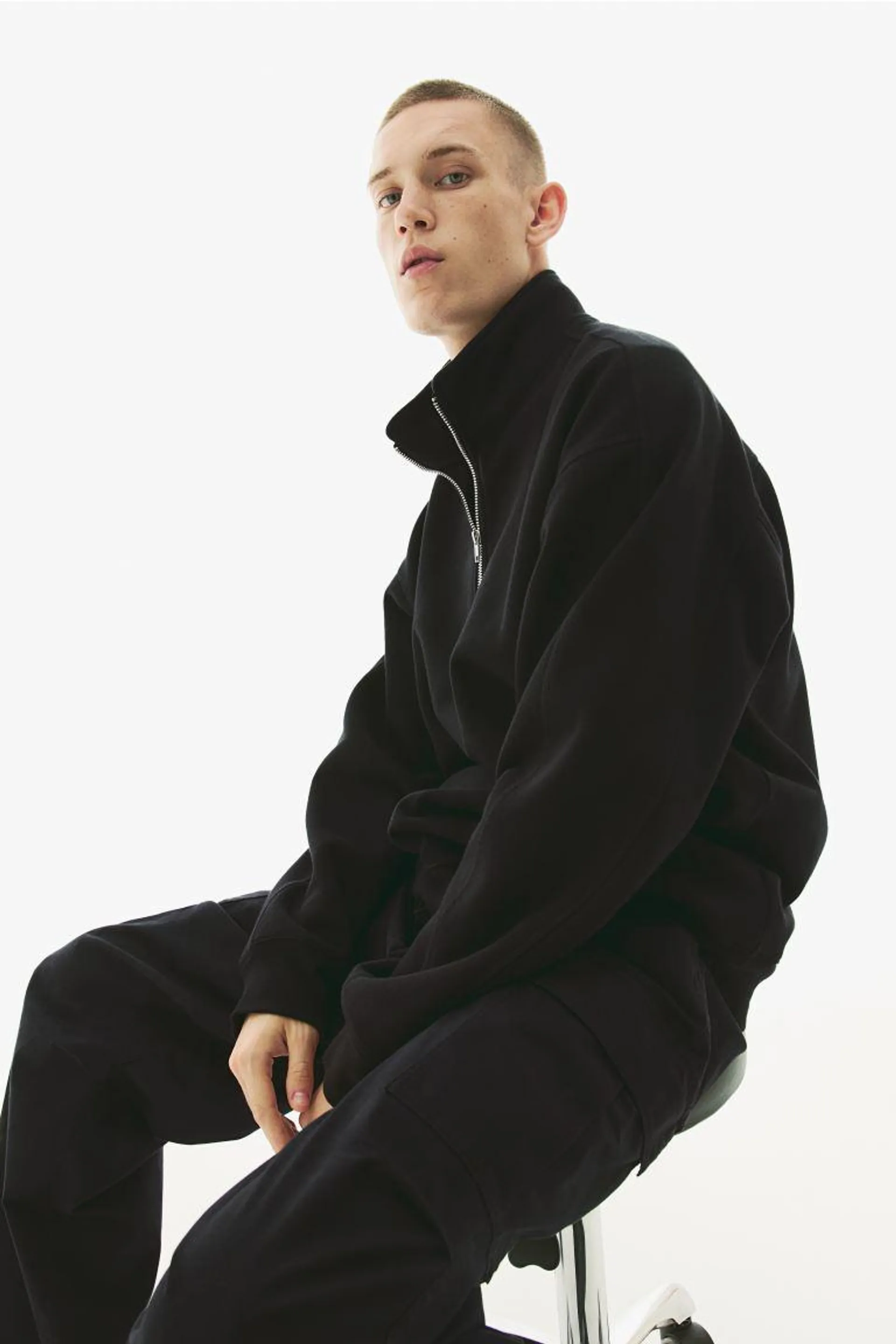 THERMOLITE® Relaxed Fit Zip-top sweatshirt