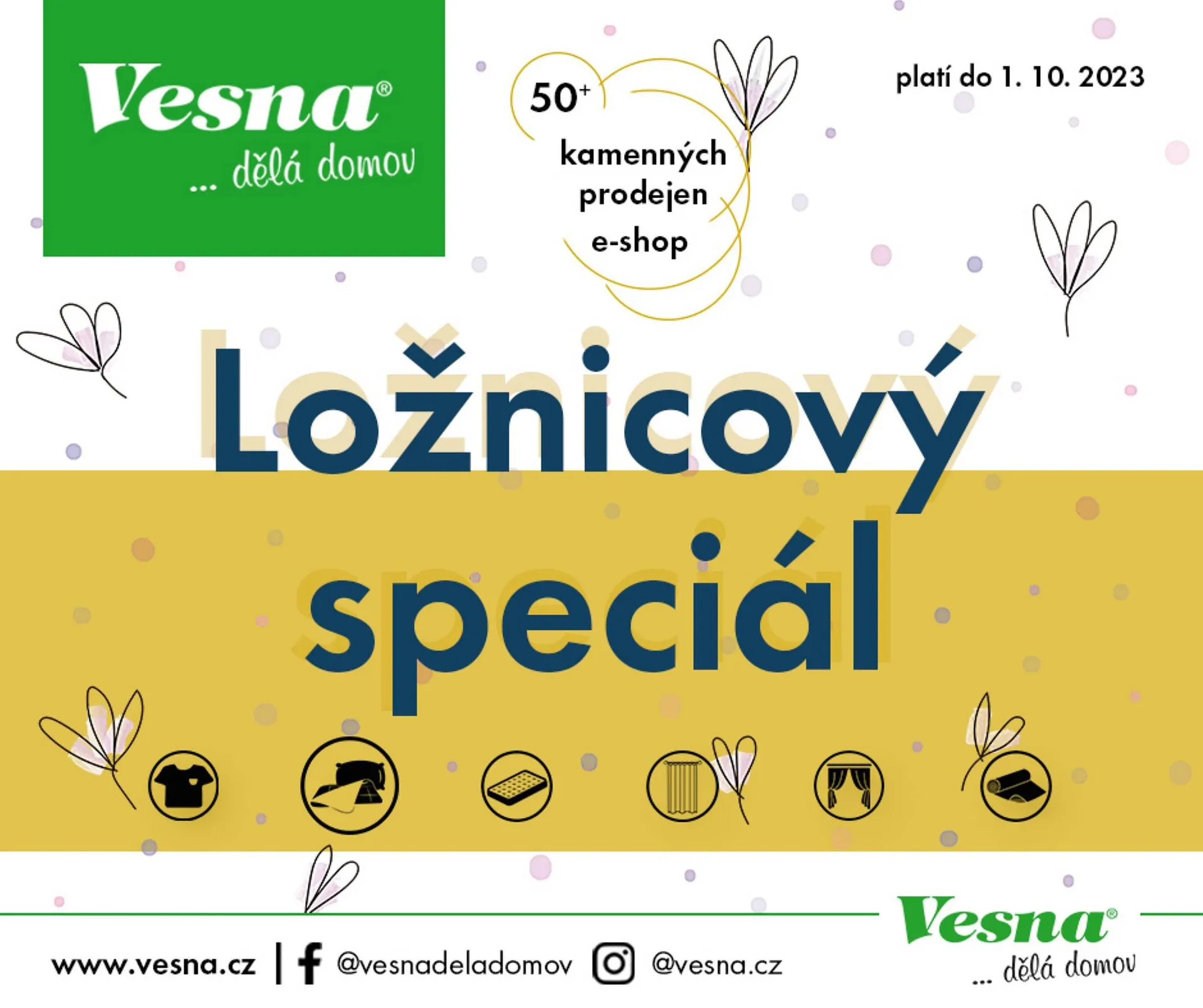 Vesna leták - 18. září 1. října 2023 - Page 1