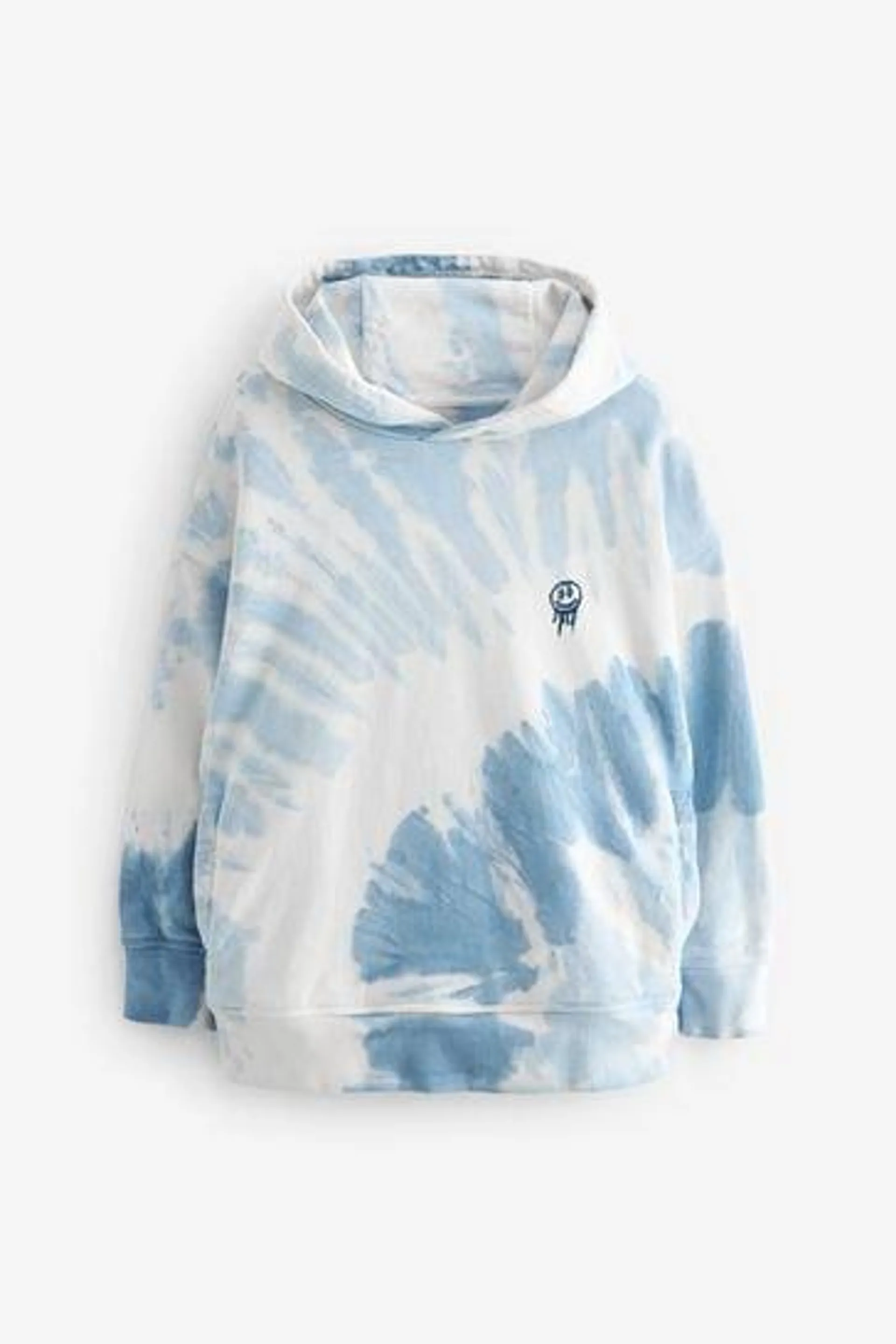 Blue Tie Dye Hoodie (3-16yrs)