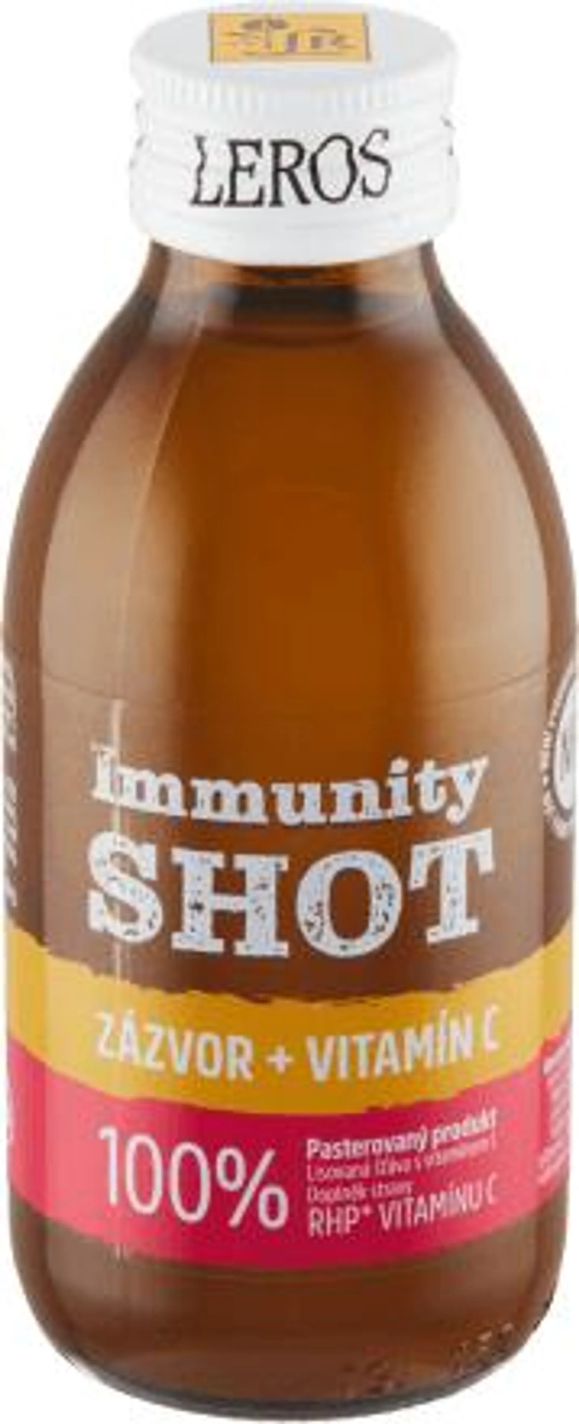 Immunity SHOT šťáva Zázvor + Vitamín C, 150 ml