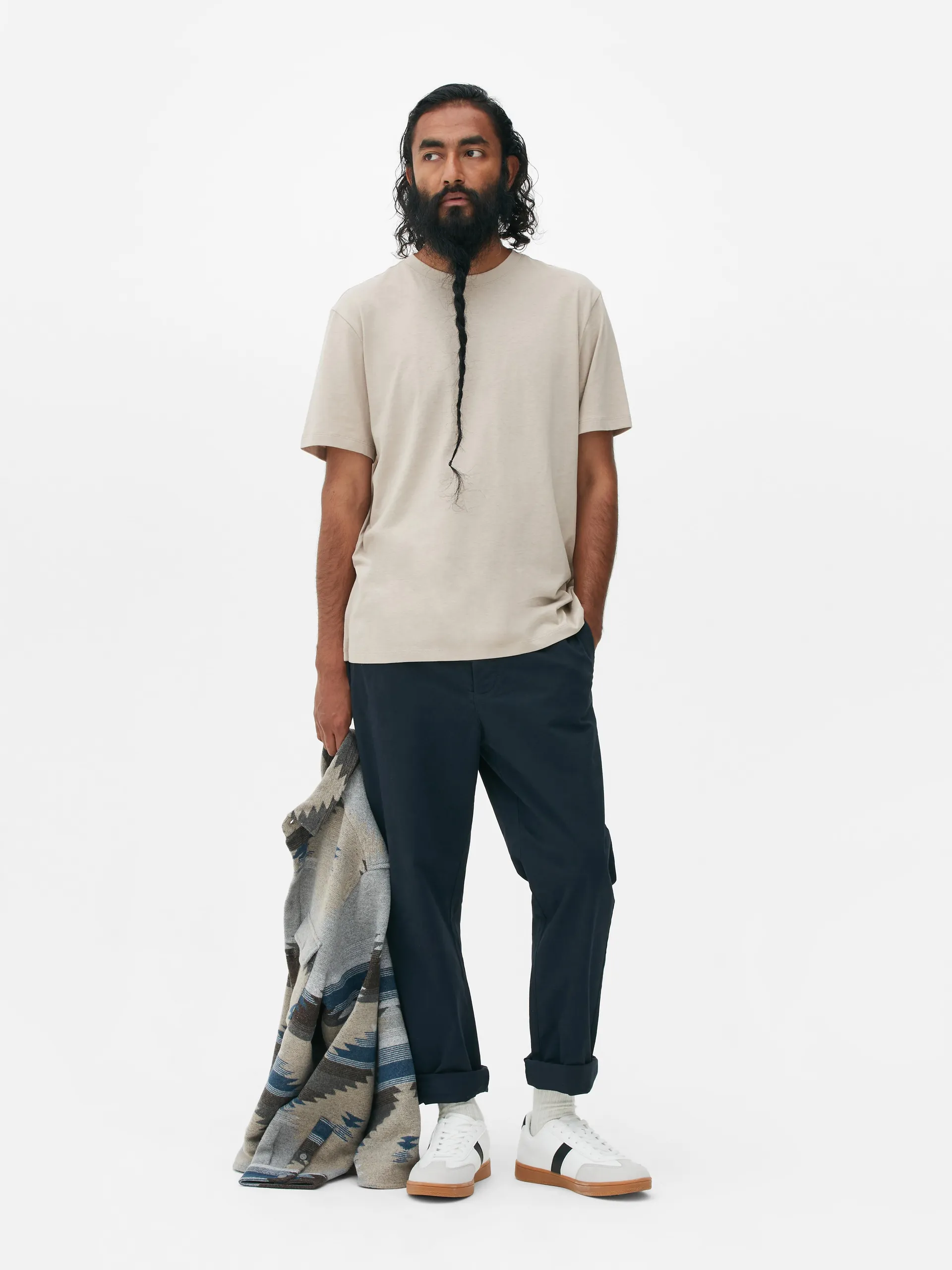 Straight Fit Chino Trousers