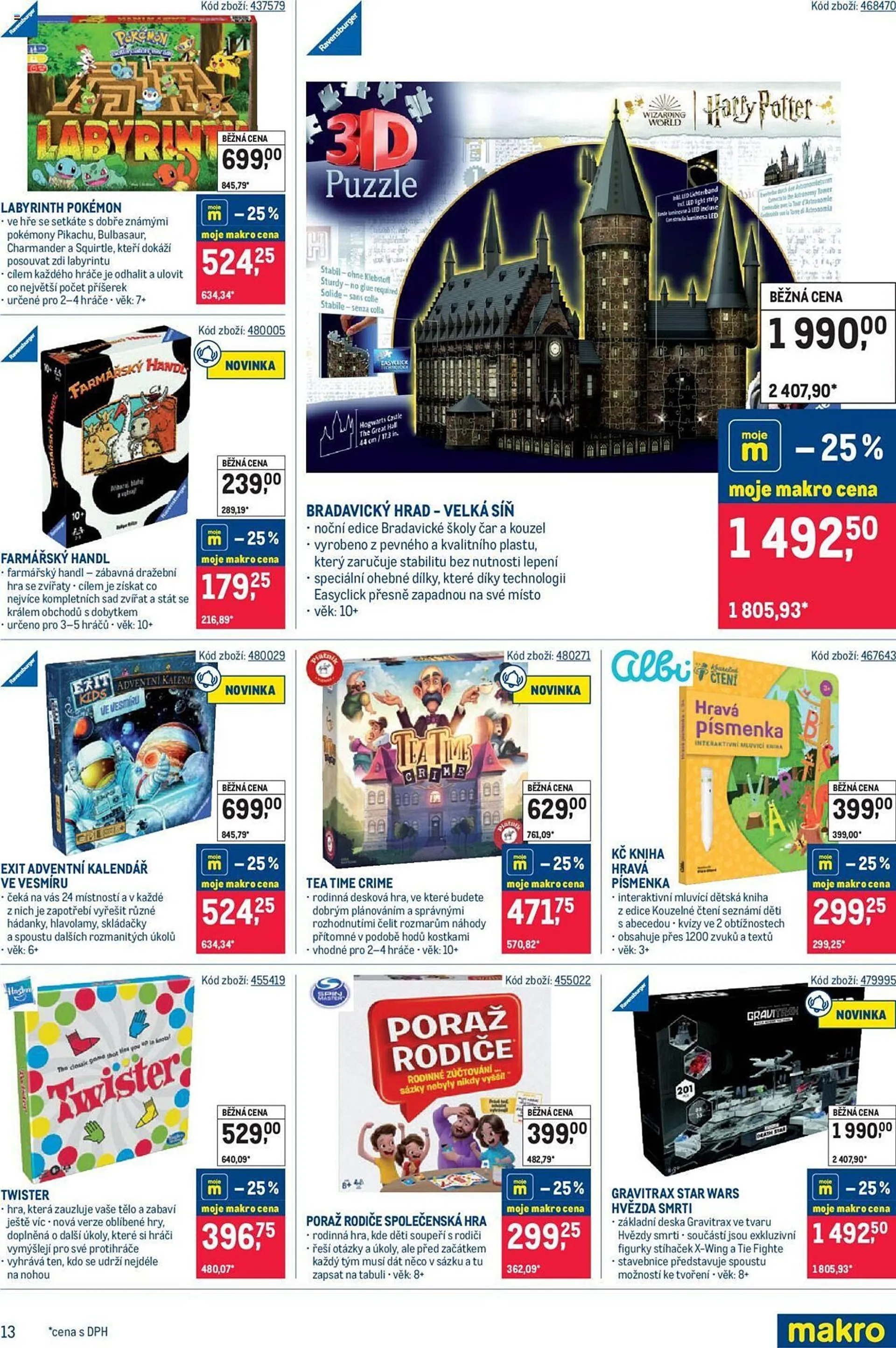 Makro leták - 23. října 19. listopadu 2024 - Page 13