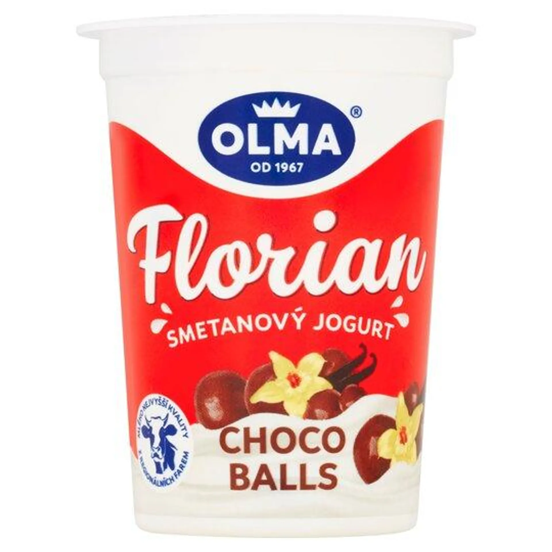 Olma Florian Smetanový jogurt Choco Balls 150g